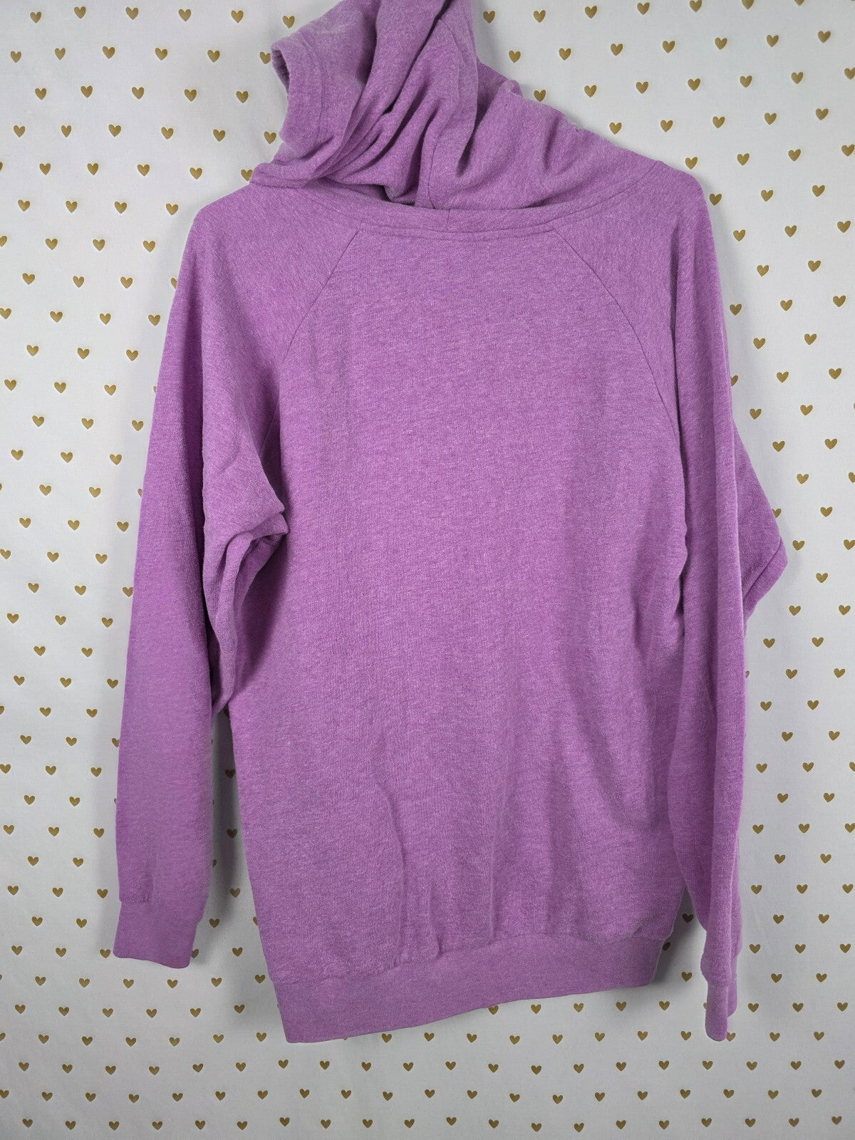 Victorias Secret Pink Purple Pullover Logo sweater Shirt XS