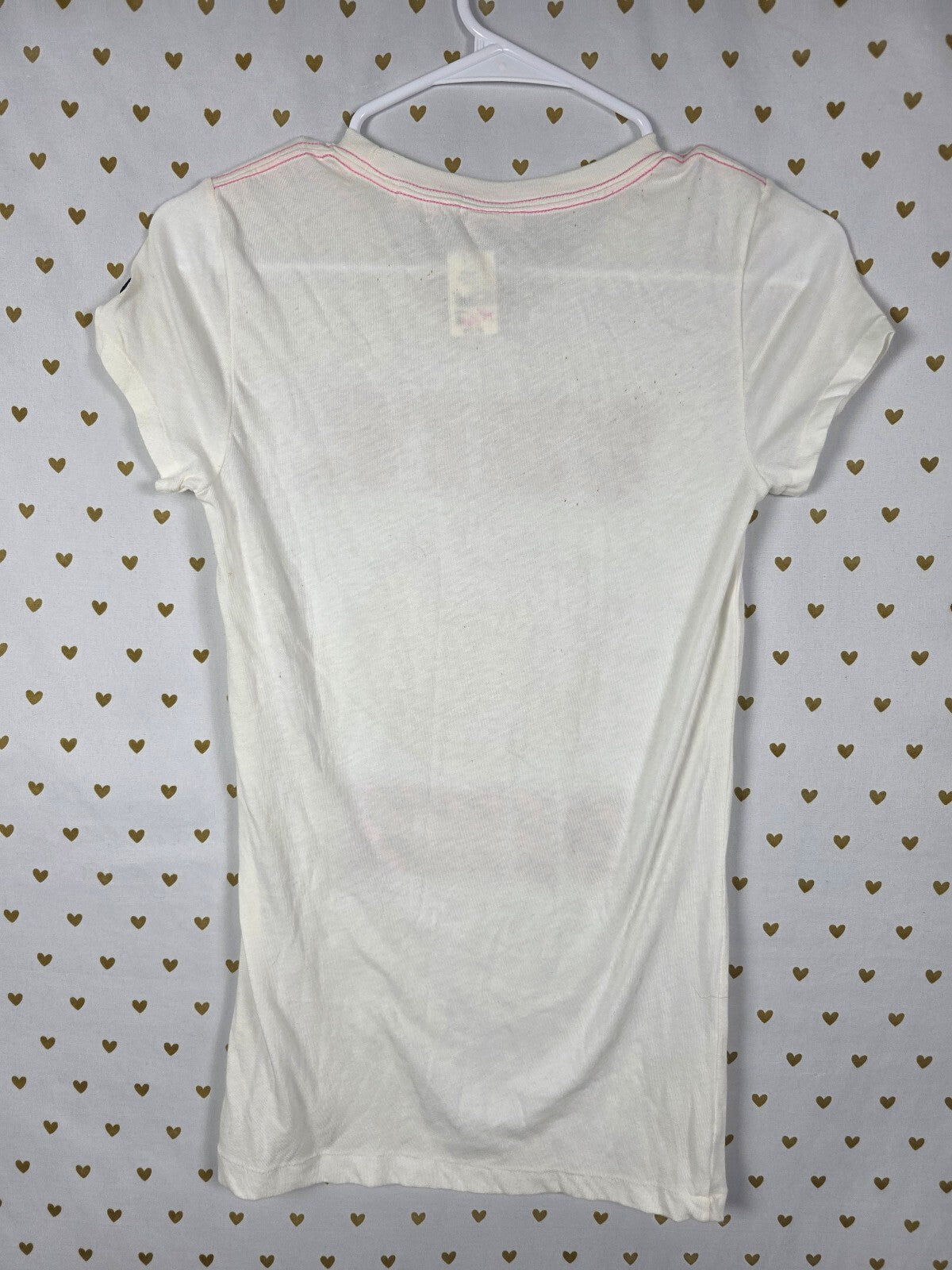 Victorias Secret PINK Vintage NEW NWT University Tee Shirt Y2k Logo SMALL