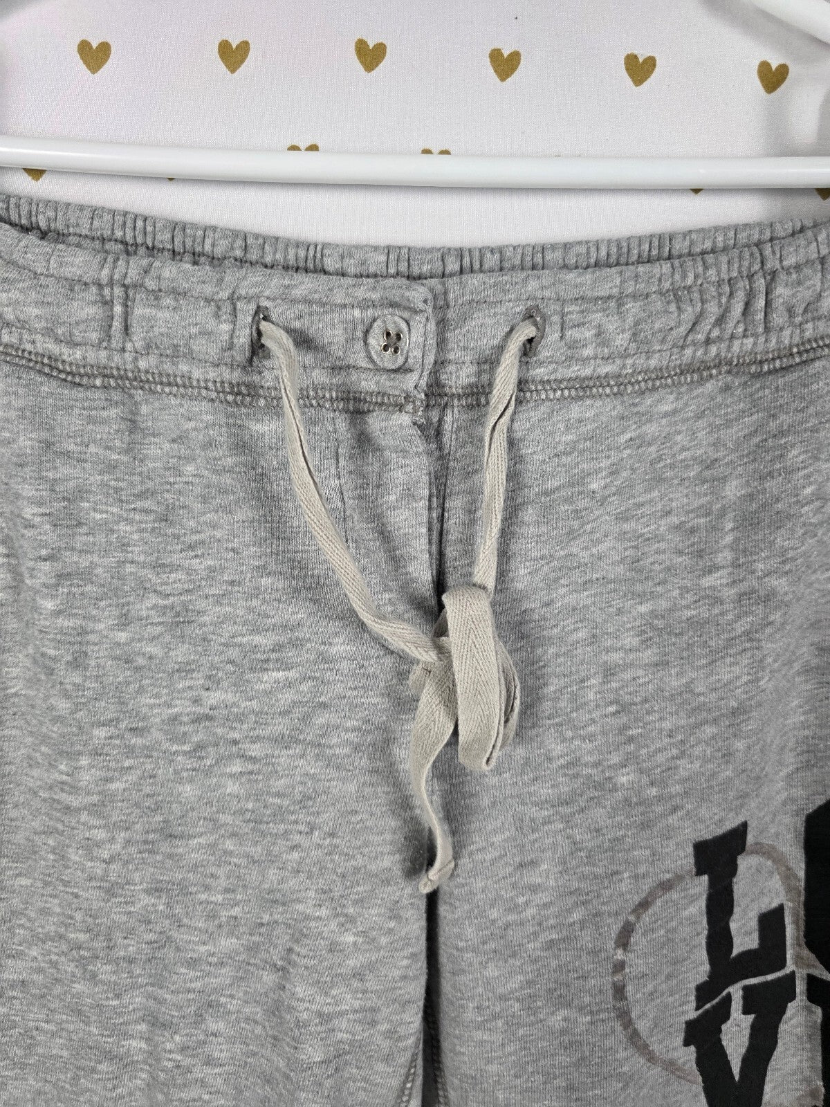 Victorias Secret PINK Vintage LOVE Sweats Y2k SMALL Tapered Joggers