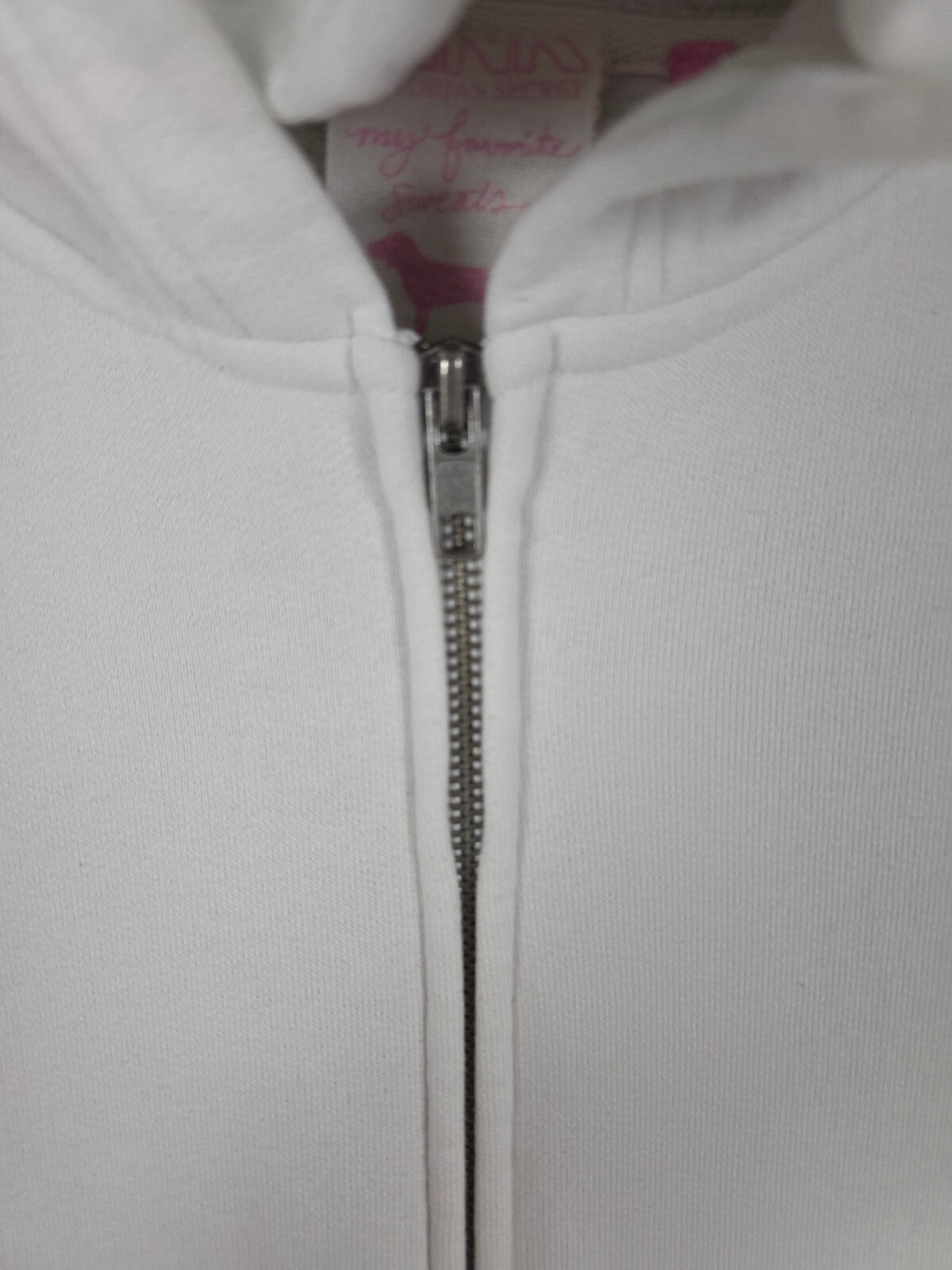 Victorias Secret Pink Vintage HTF LIFEGUARD Full Zip Hoodie Jacket MEDIUM