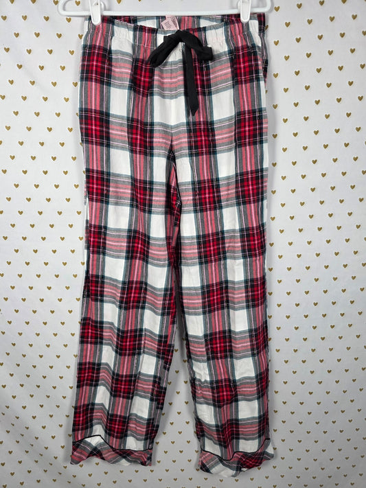 Victorias Secret NEW NWT Plaid Small Sleep Pants Pajama PJ Bottoms