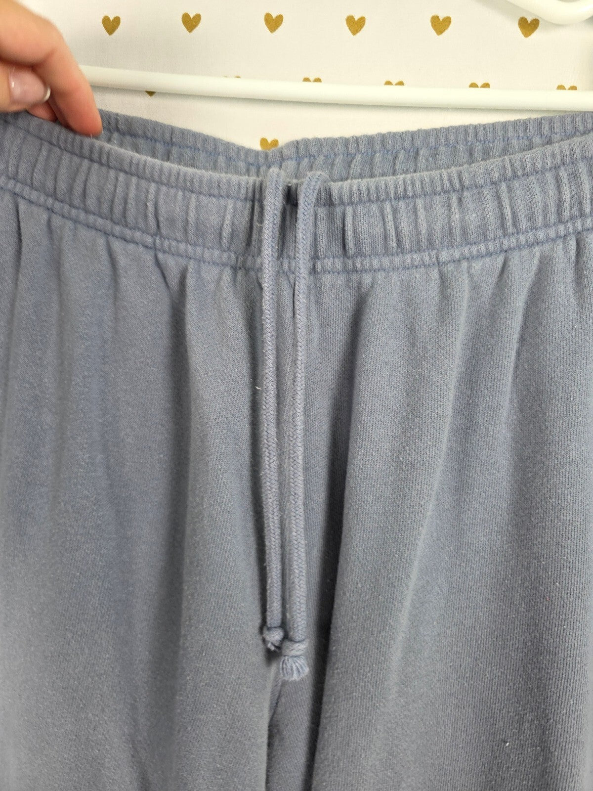 Victorias Secret PINK Xl Logo Flared Sweats Sweatpants Blue