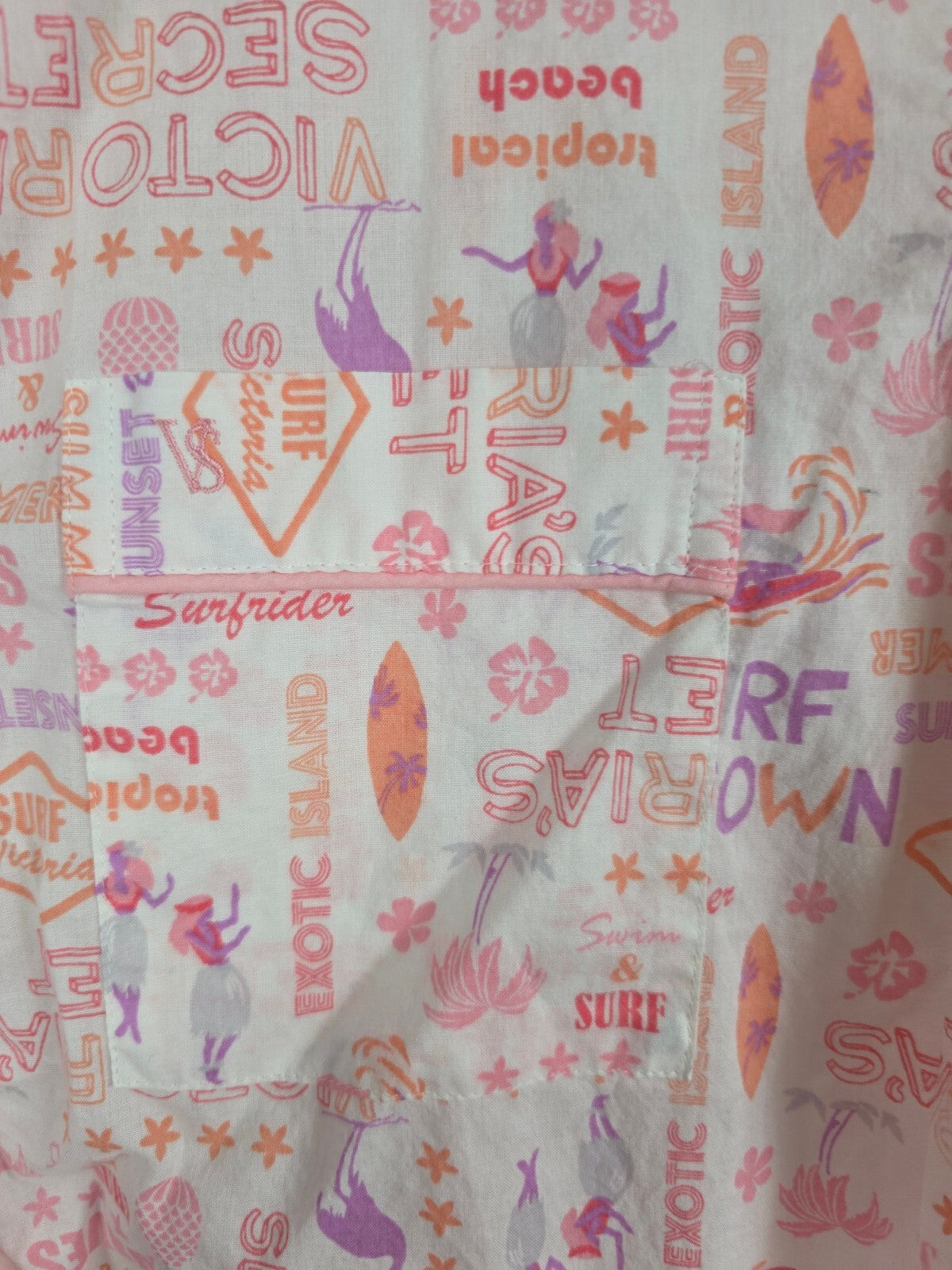 Victorias Secret Cute Medium Sleep Set 2pc Shirt Pants Medium