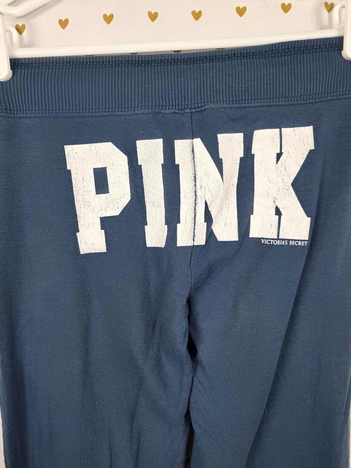 Victorias Secret PINK Vintage Flare LOVE Y2k Sweats Sweatpants XS Cotton