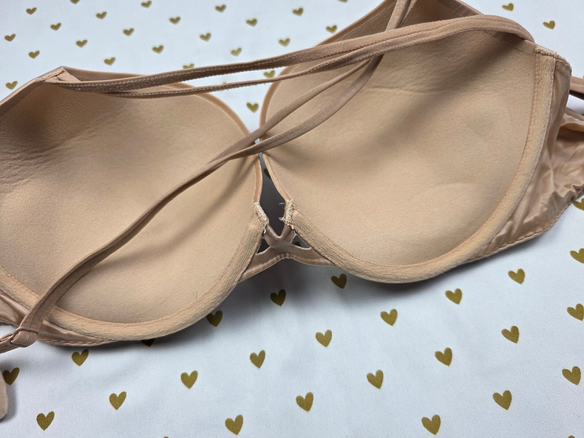 Victorias Secret Adjustable Multiway Very sexy push up bra beige 36D