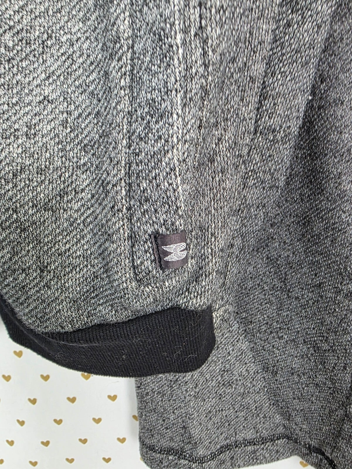 Victoria's Secret Tracksuit Set M S Gray Faux Fur Hood Bootcut Sweatpants