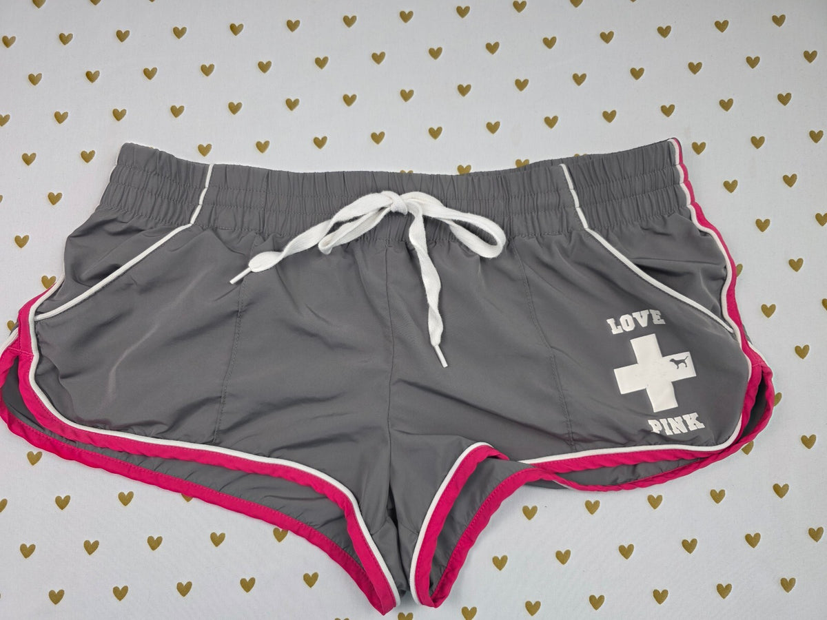 Victorias Secret PINK Vintage Booty Shorts lifeguard Y2k Love Medium