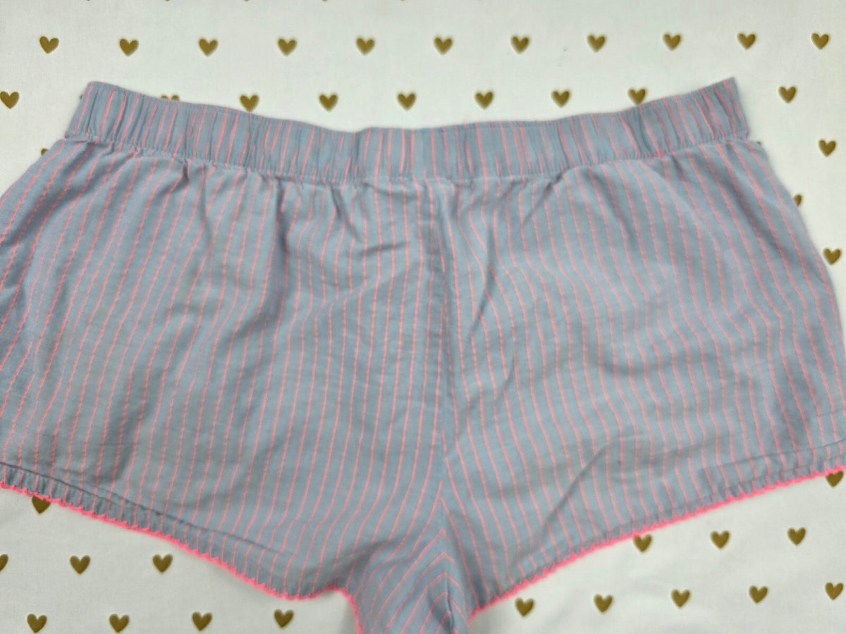 Victorias Secret Neon Accent Short XS Sleep Shorts Boxers Pajama Bottoms