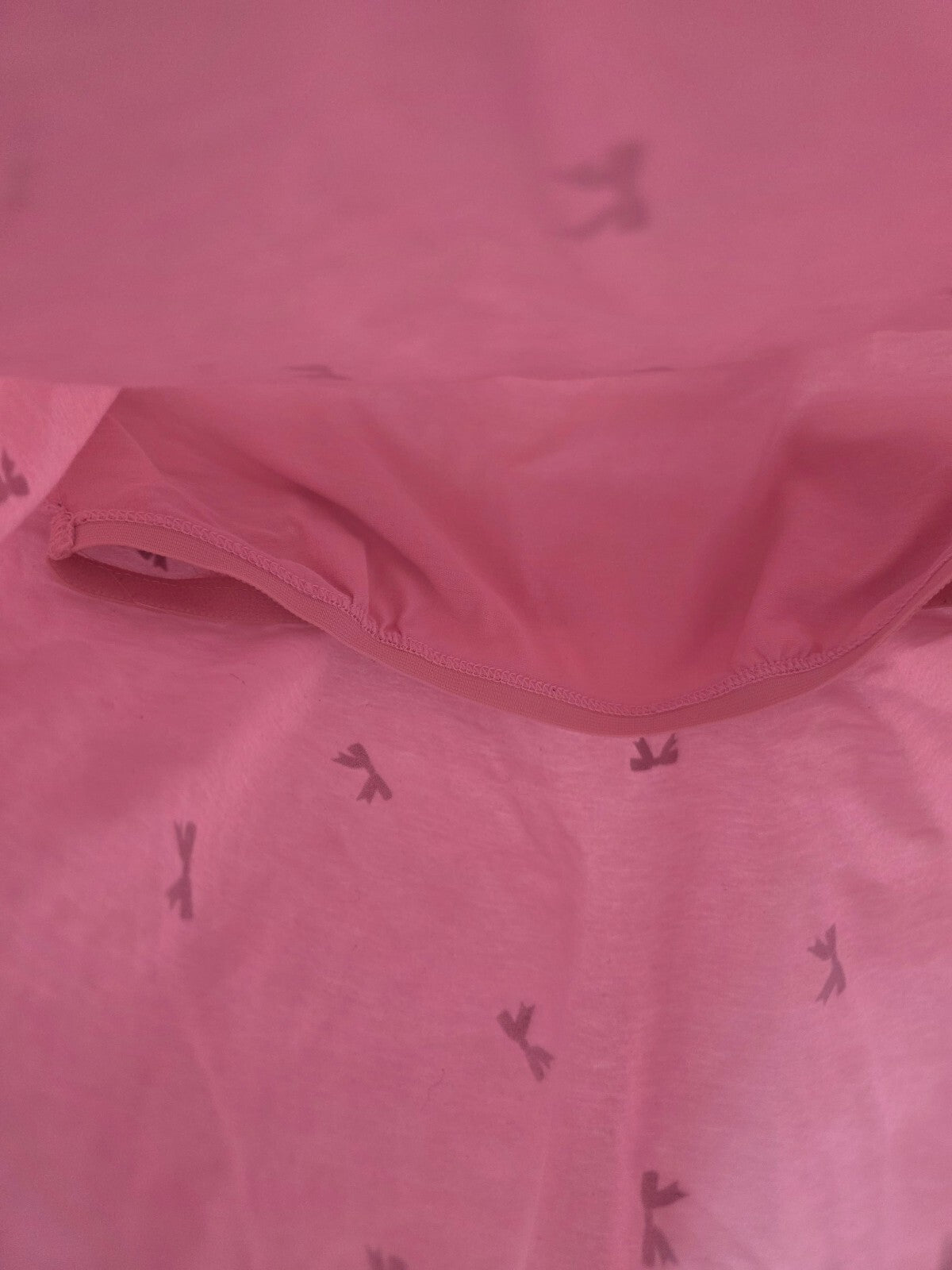 Victorias Secret PINK Vintage BOWS Shelf Bra Tank Top SMALL Y2k