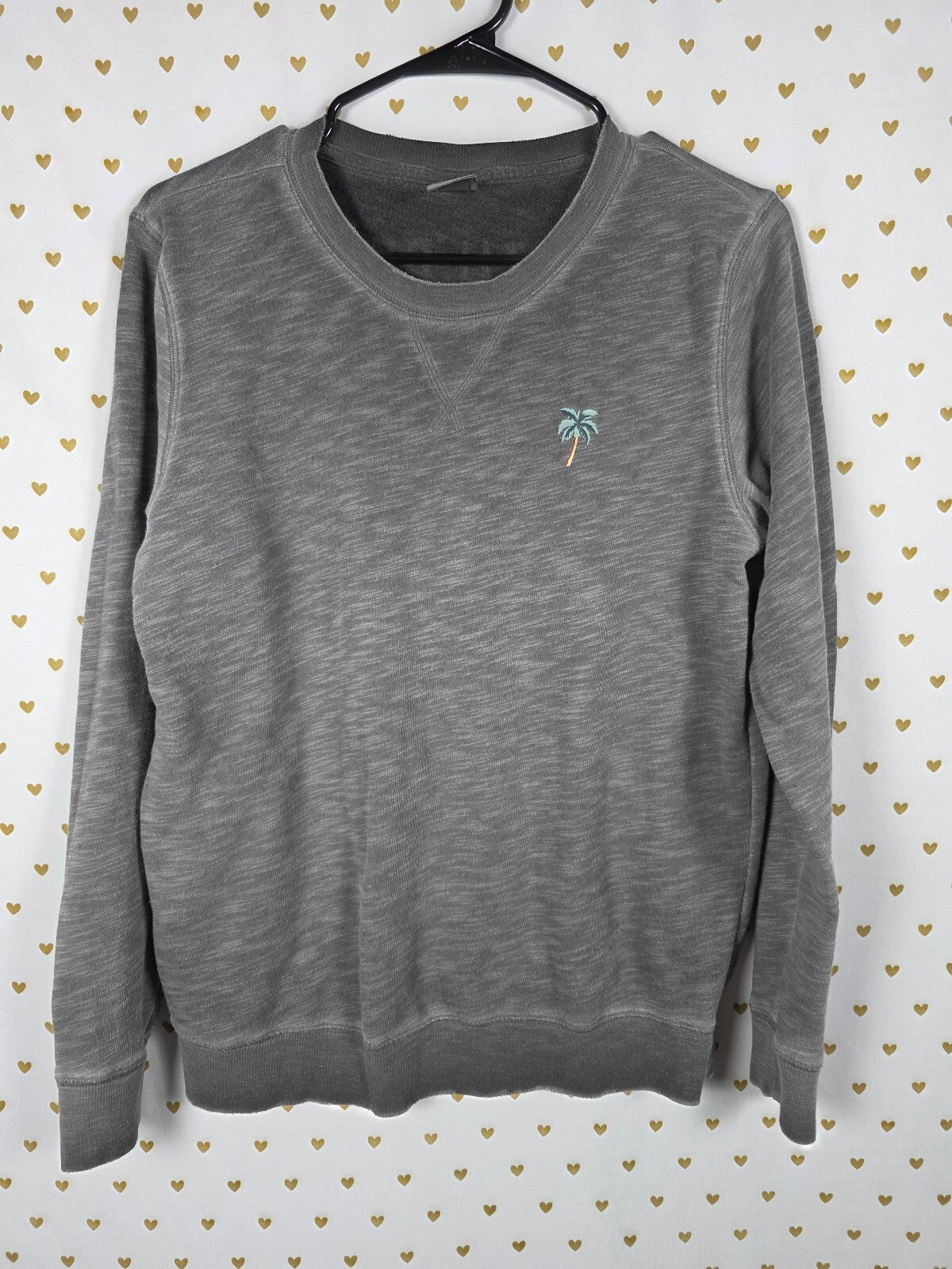 Victorias Secret Pink Vintage Style Crew Sweater SMALL