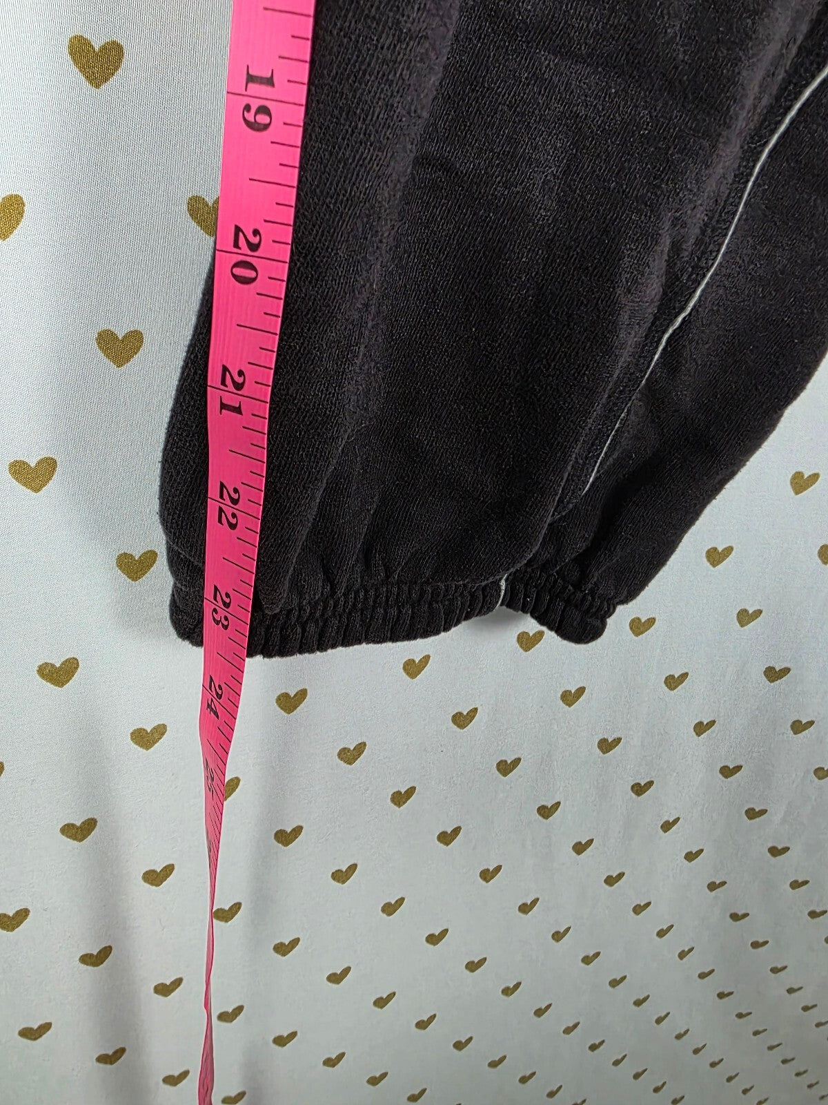 Victorias Secret PINK Vintage University Sweats Sweatpants Y2k Small Black
