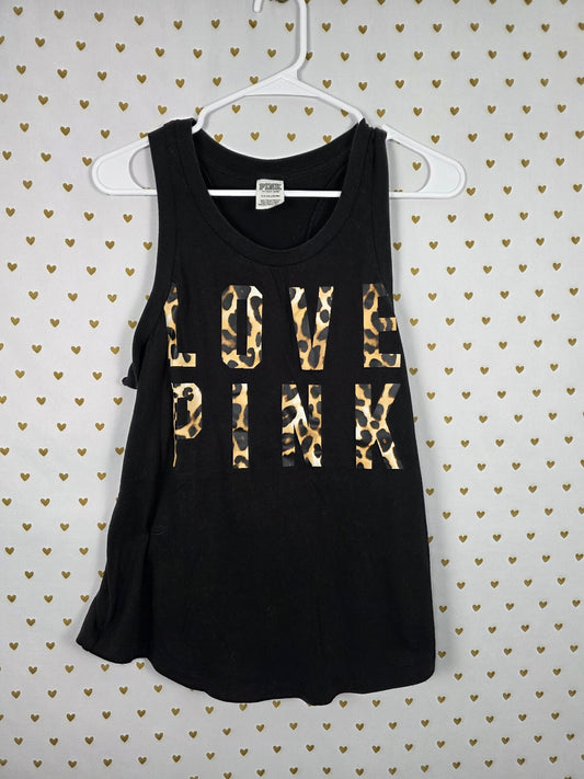 Victorias Secret PINK Cheetah Leopard Tank Top SMALL