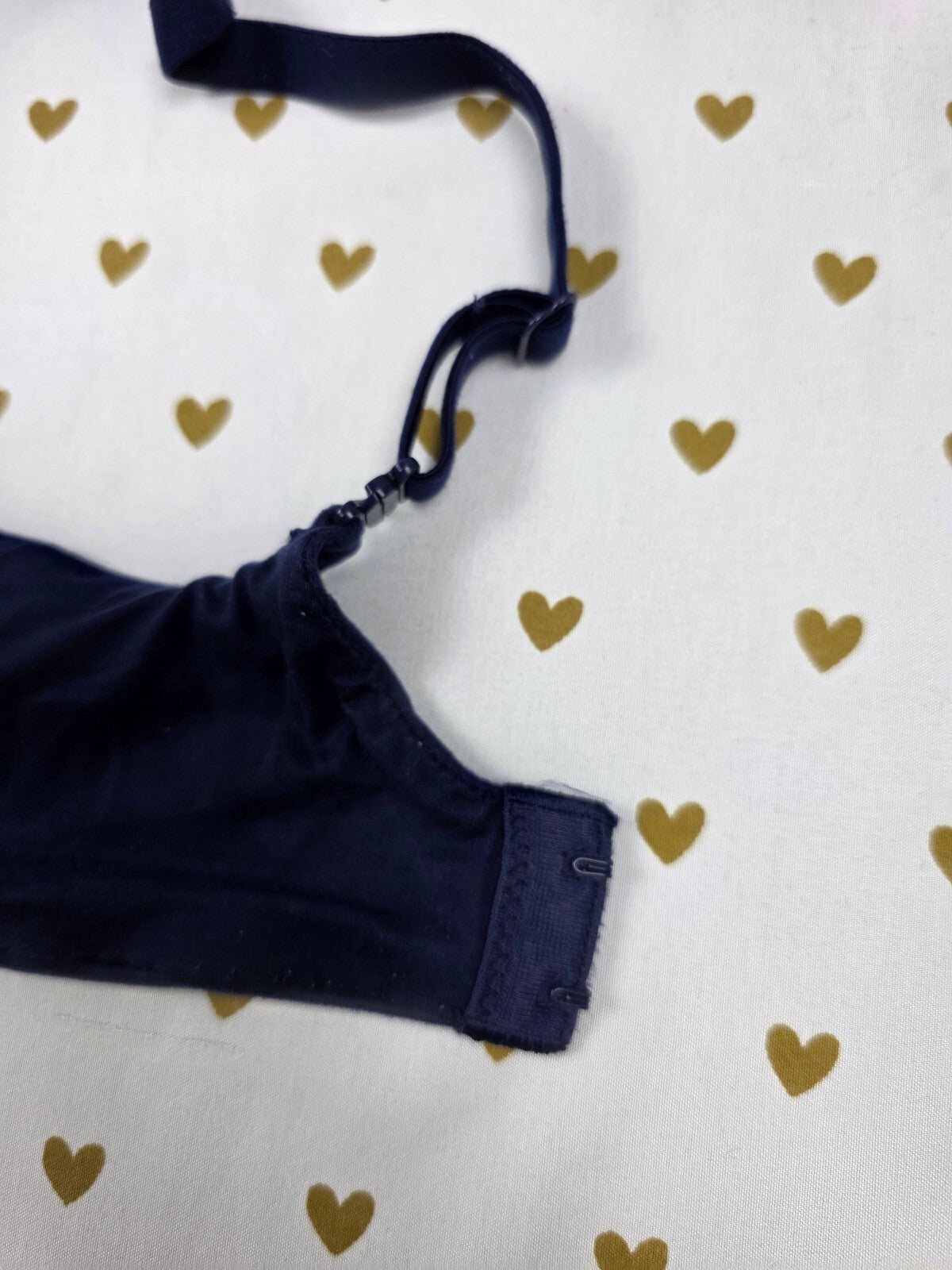 Victorias Secret Blue Lined Demi Balconette Bra 34D