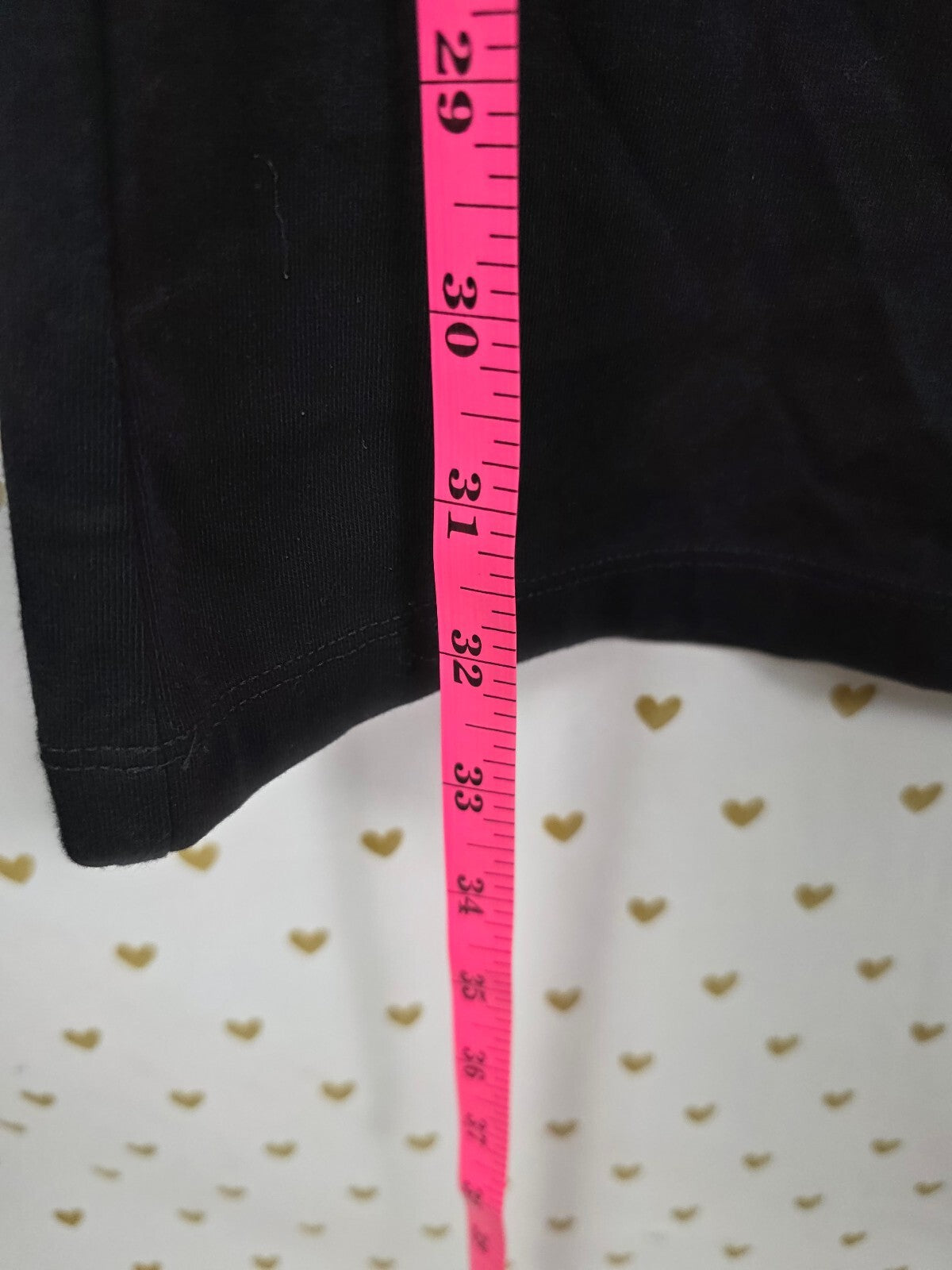 Victorias Secret PINK BLING Rainbow Studded FOLDOVER Yoga Pants LARGE Flared
