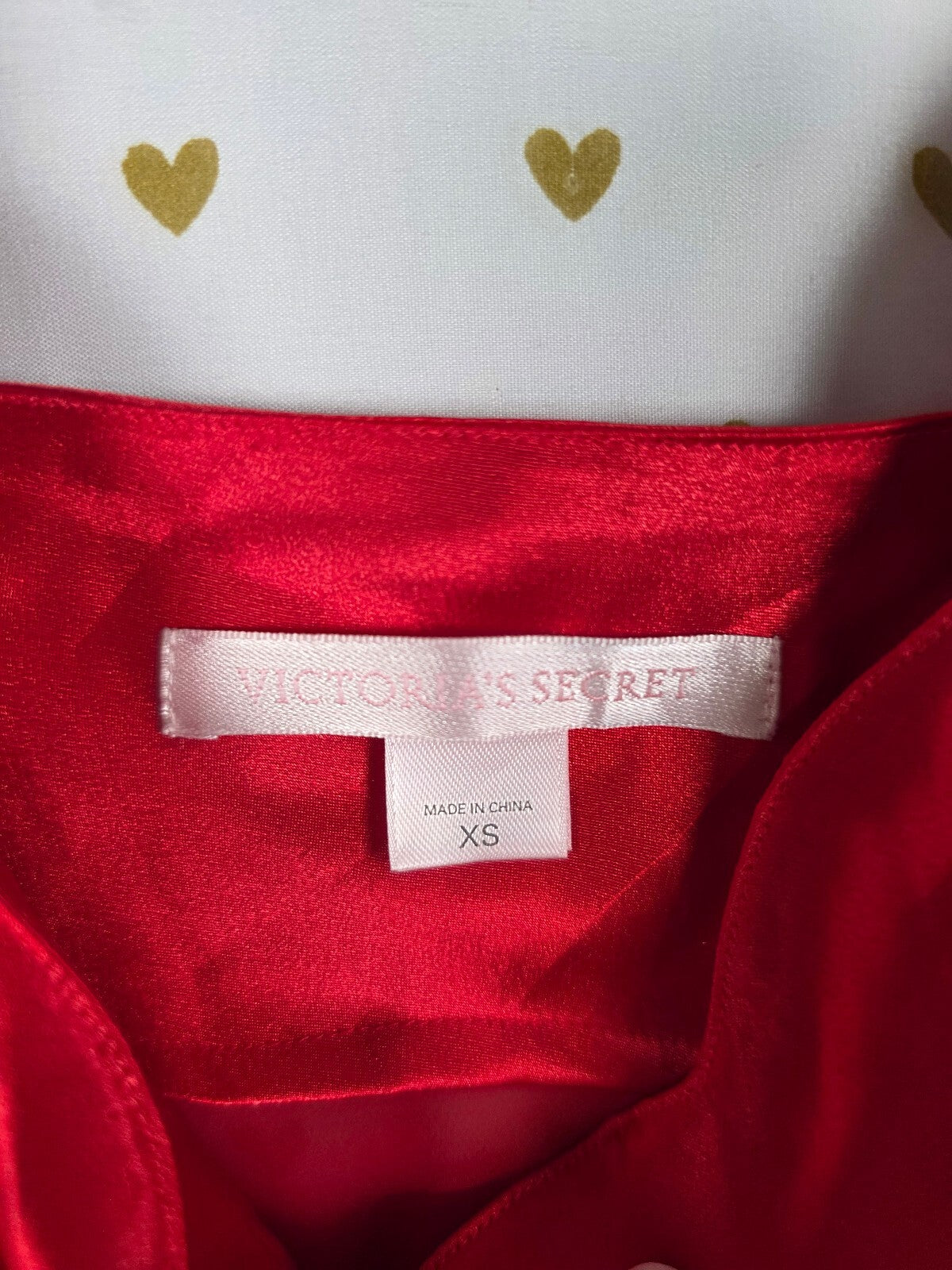 Victorias Secret Vintage XS Satin Sheer Babydoll Nightie Lingerie Dress
