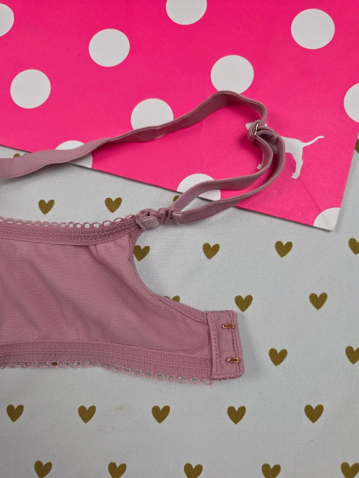 Victorias Secret  Dream Angels Velvet Push Up Bra without padding 34DD