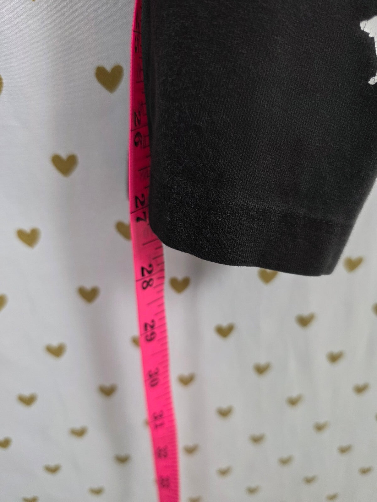 Victorias Secret PINK Vintage Neon Logo Foldover Yoga Pants skinny Small