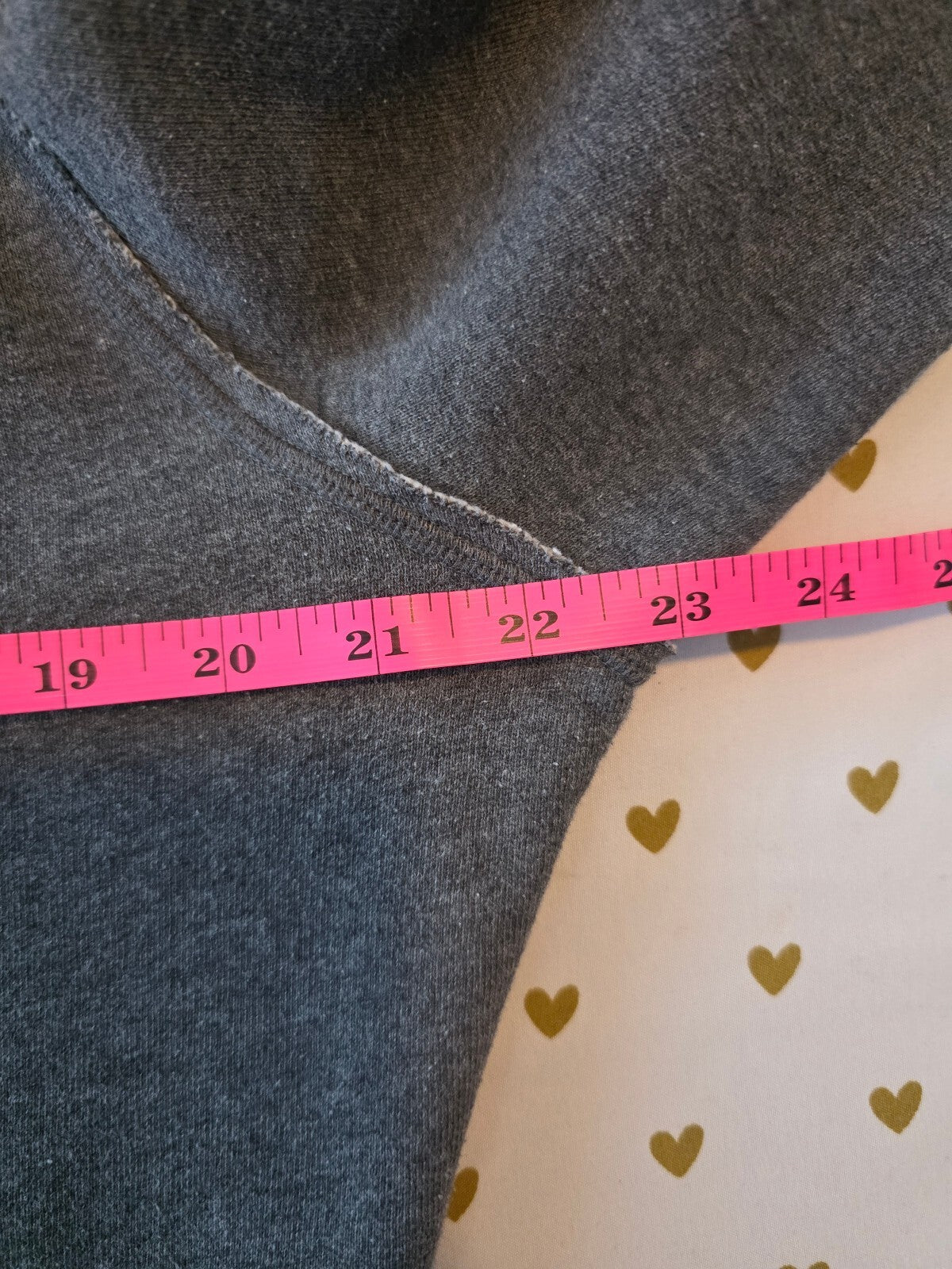 Victorias Secret PINK University Pullover Hoodie Sweater Dress Grey Large