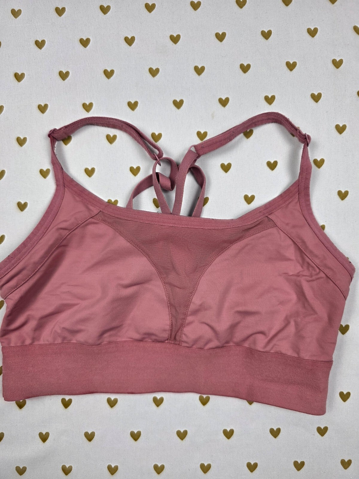 Victorias Secret Pink Ultimate Small Strappy Sports Bra Bralette Bra Top Tank