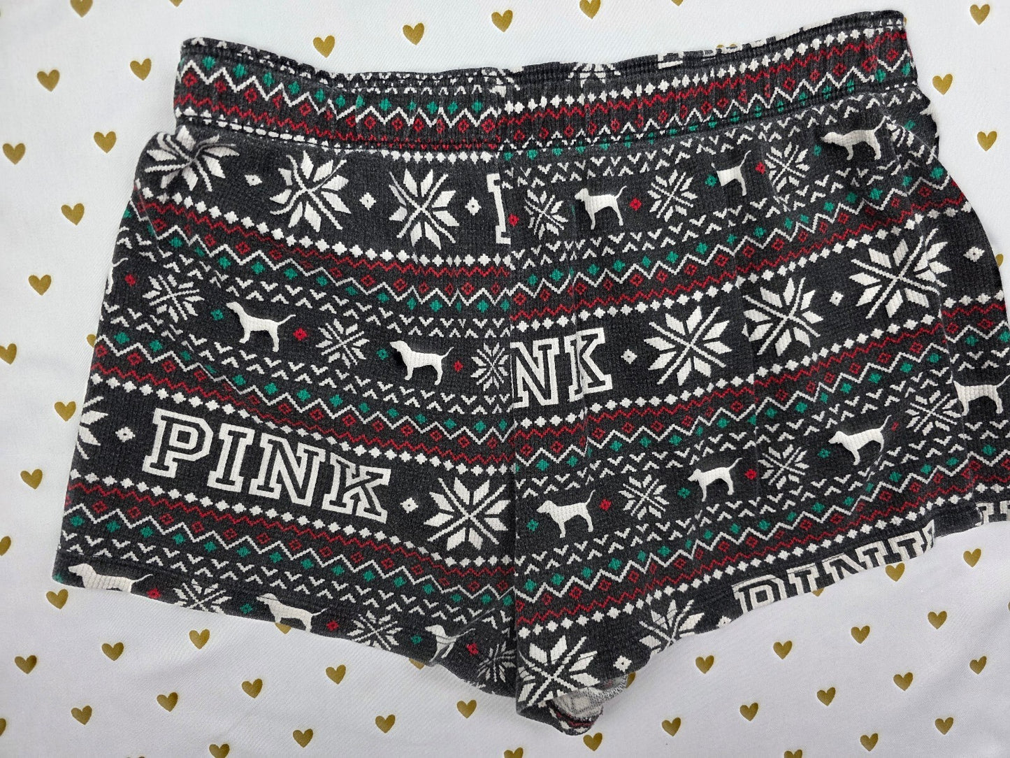 Victorias Secret PINK Dog Small Sleep Shorts Boxers Pajama Bottoms