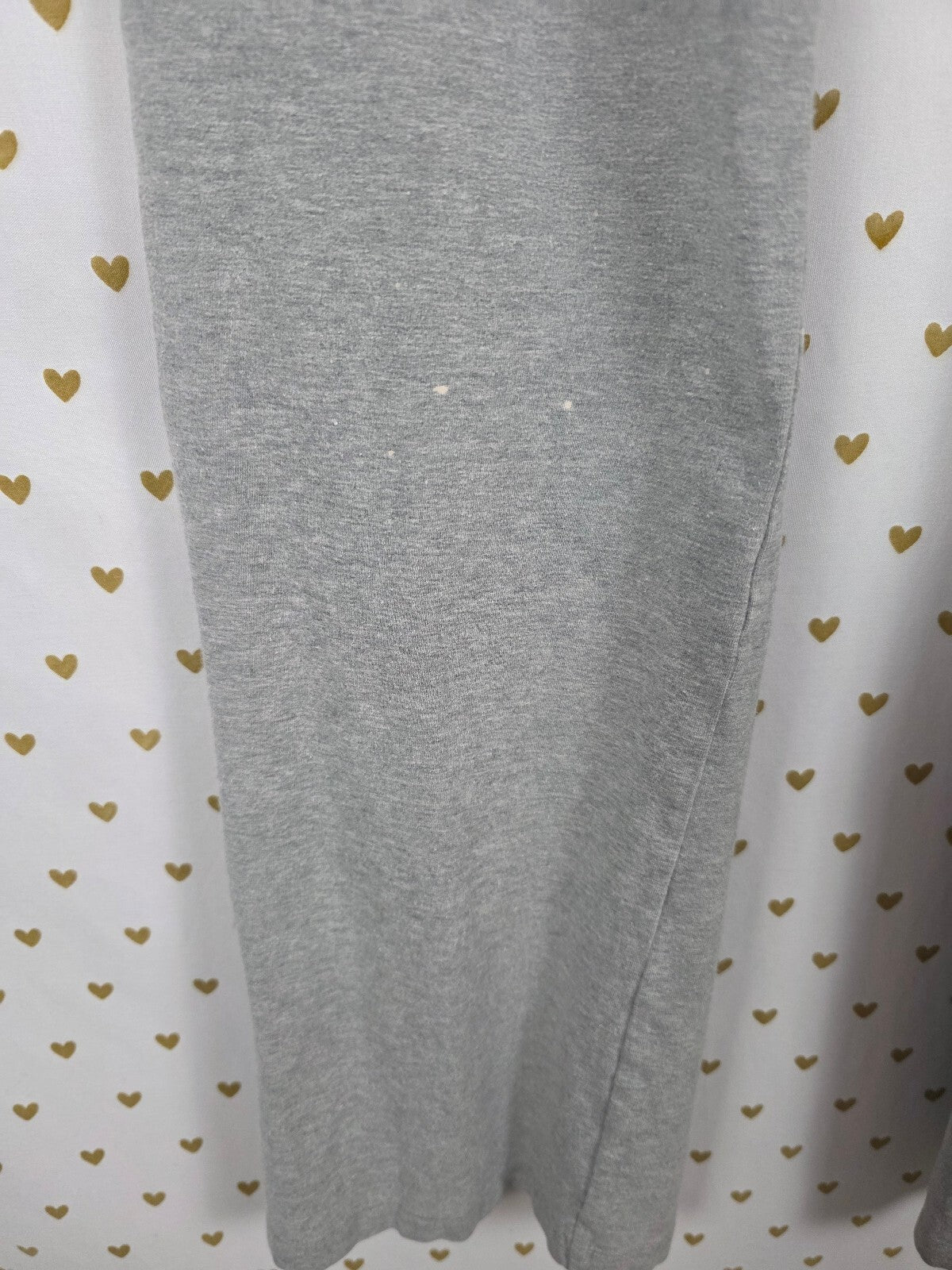 Victoria's Secret PINK 86 Foldover Flare Yoga Pants XS Gray Booty Spellout