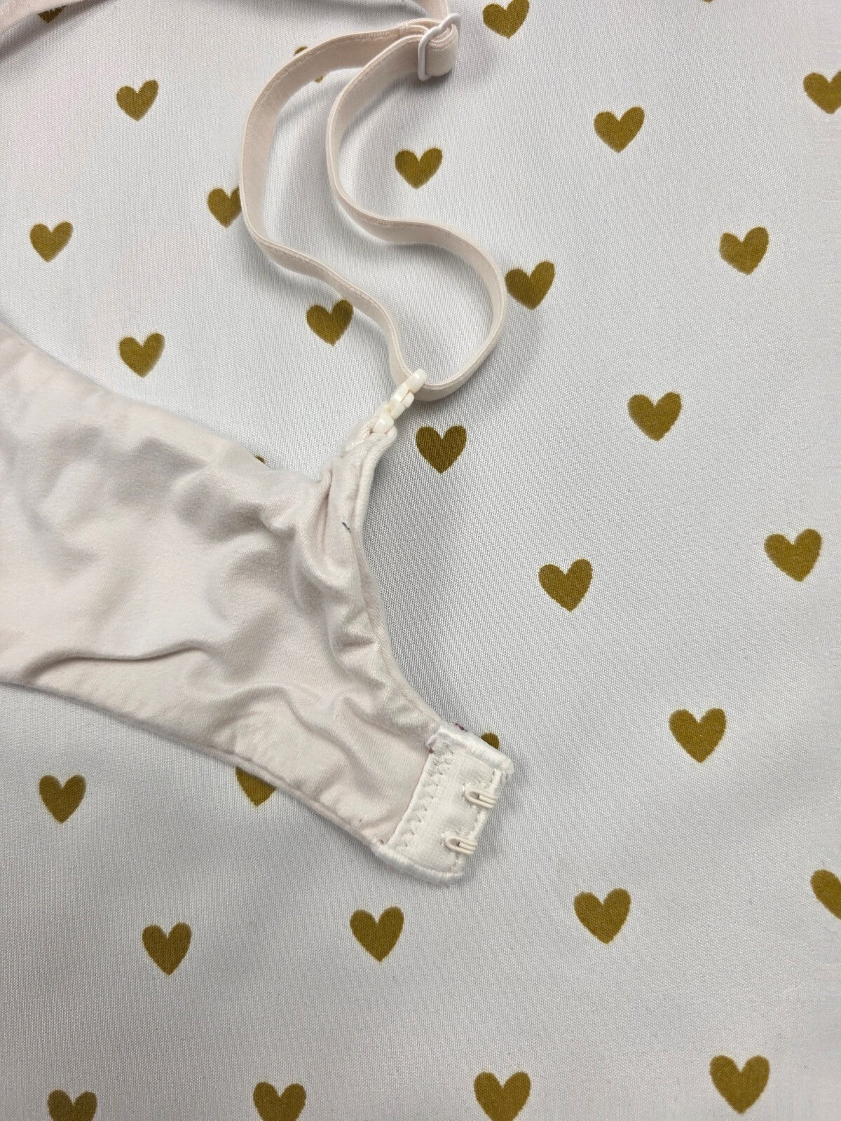 Victorias Secret Unlined White Demi Balconette Bra 32D