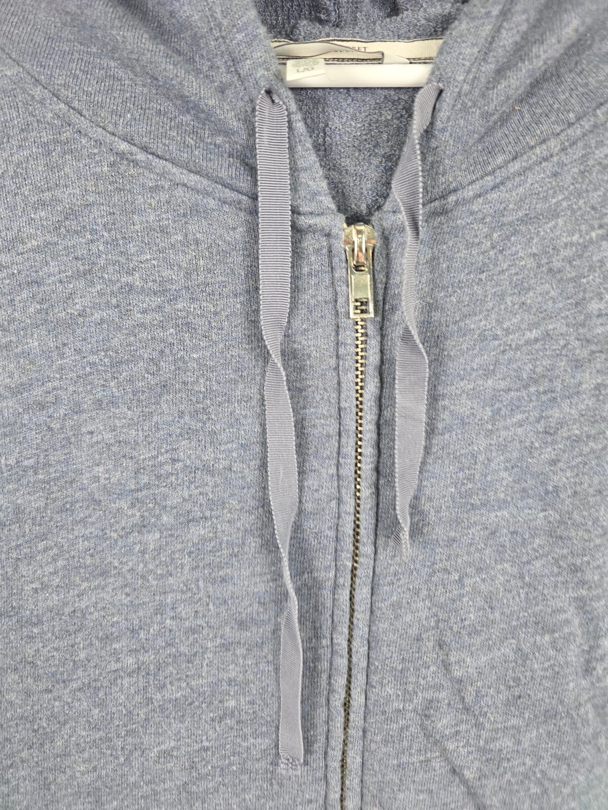 Victorias Secret Angels Blue Loose Thin Full Zip Hoodie Jacket Wings Blue L