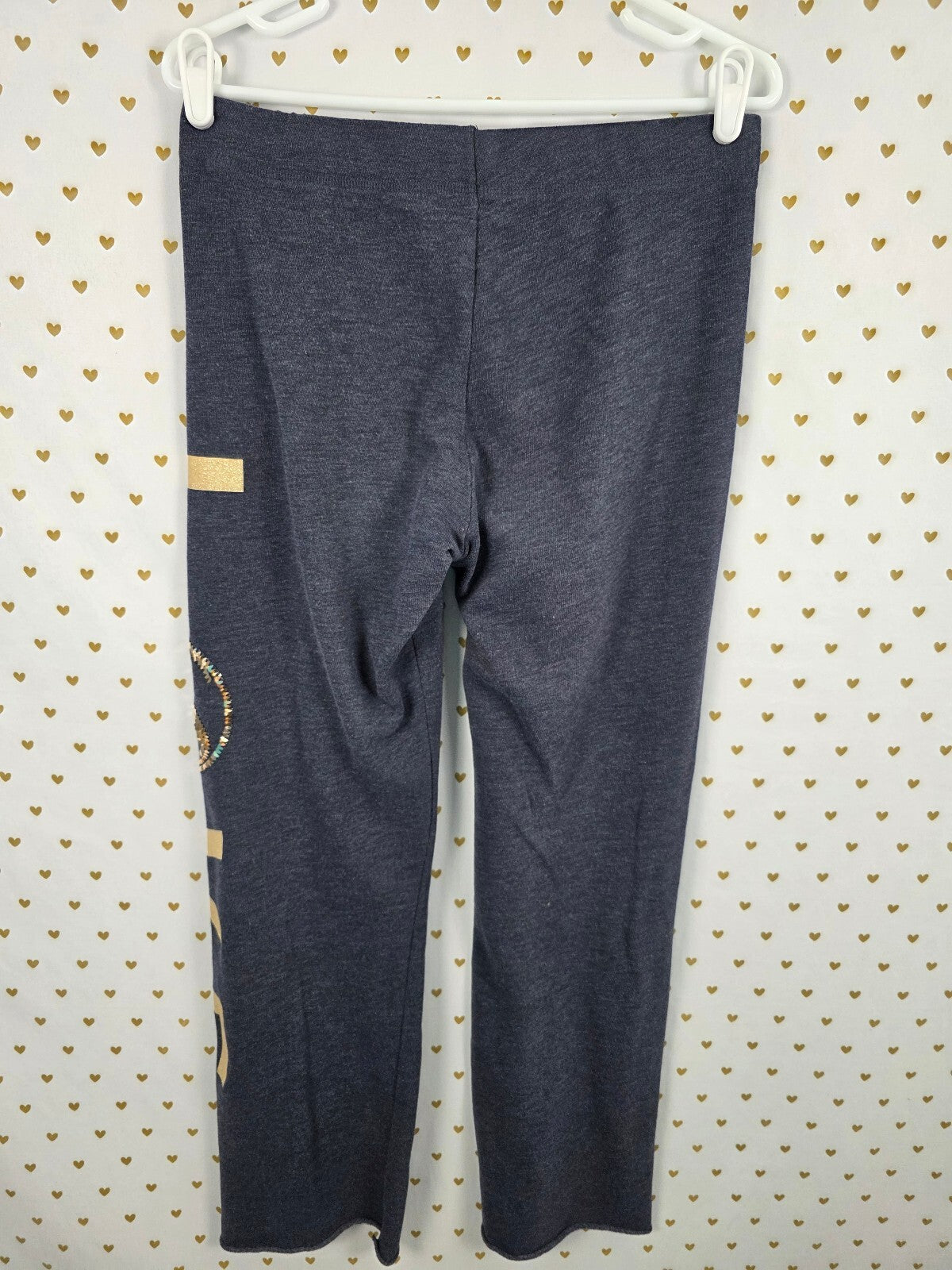 Victoria's Secret VS LOVE ANGELS Sequin Bling Hoodie Sweatpants Matching Set M