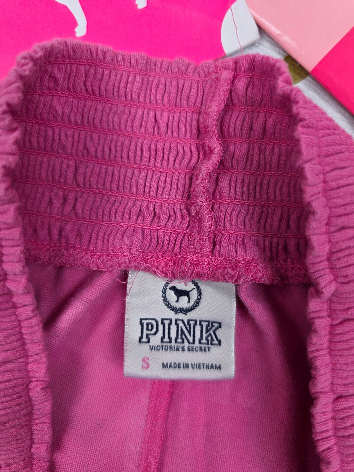 Victorias Secret PINK Flowy Logo Butt Super Soft Shorts vintage y2k Small