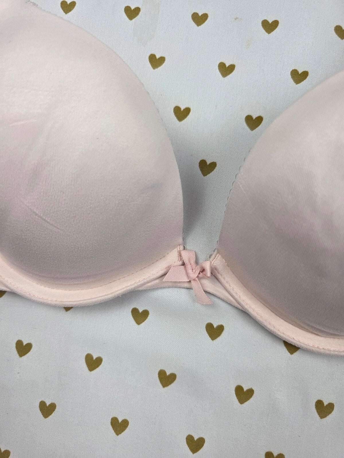 Victorias Secret Blush 32D Push Up Bra