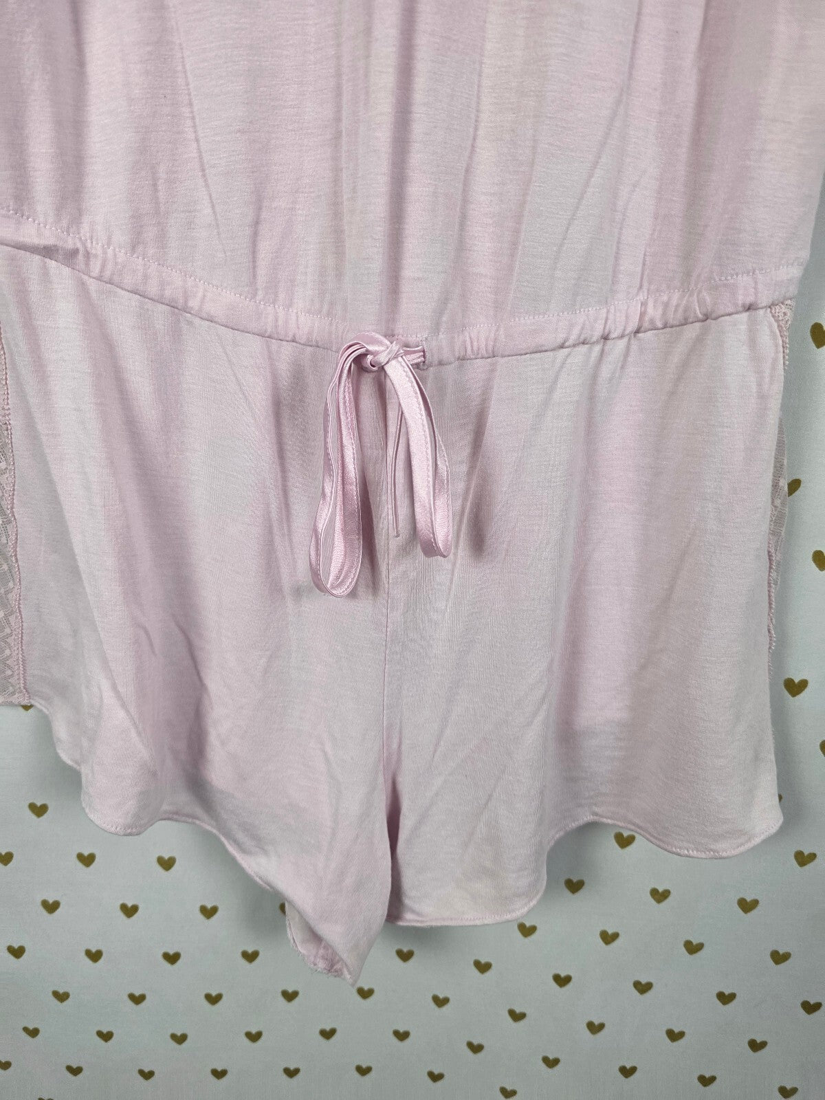 Victorias Secret Super Soft Pajama Sleep Romper Pink XS