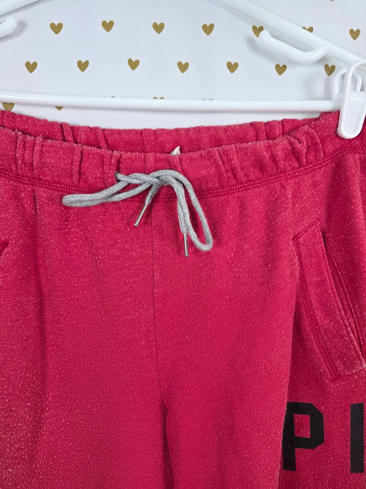 Victorias Secret PINK Vintage y2k boyfriend Diaper Butt capri sweats Flare  XS