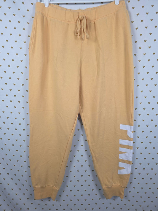 Victorias Secret PINK Sweatpants Logo sweats Joggers XL