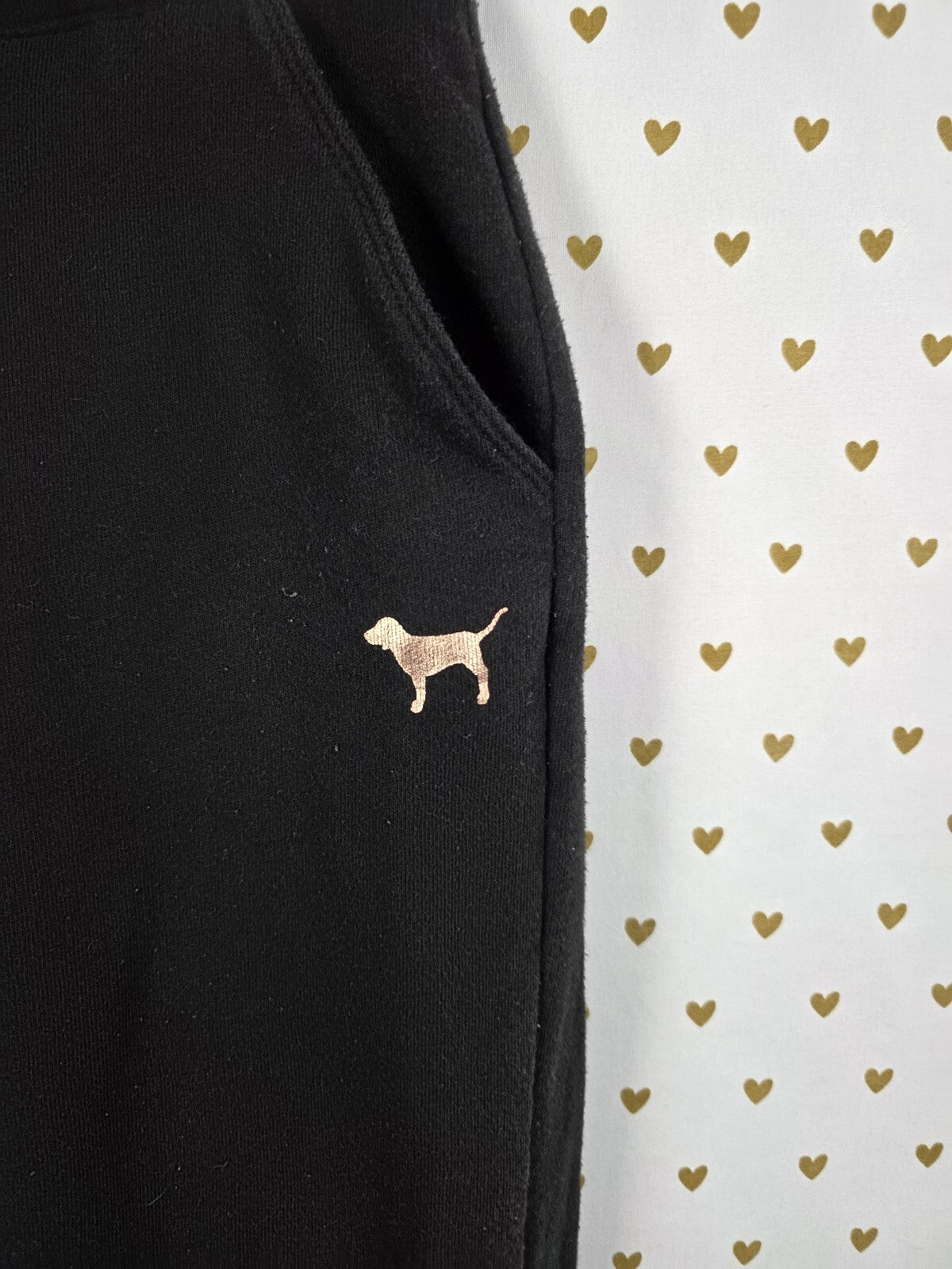 Victorias Secret PINK Medium Bling logo Joggers Sweats Sweatpants