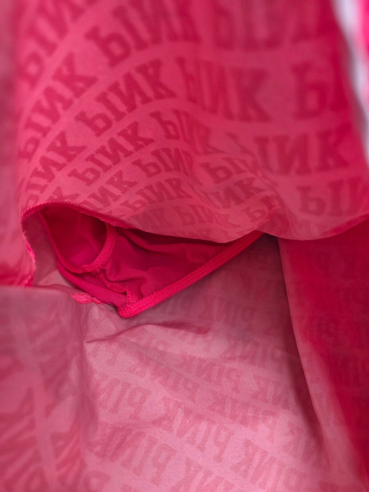 Victorias Secret PINK Vintage Logo Lined running shorts SMALL