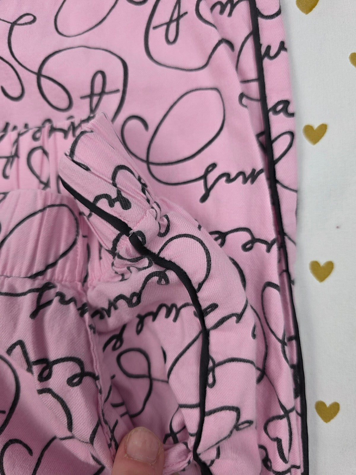 Victorias Secret Pink Logo Sleep Pants Pajama Bottoms PJ Pants SMALL