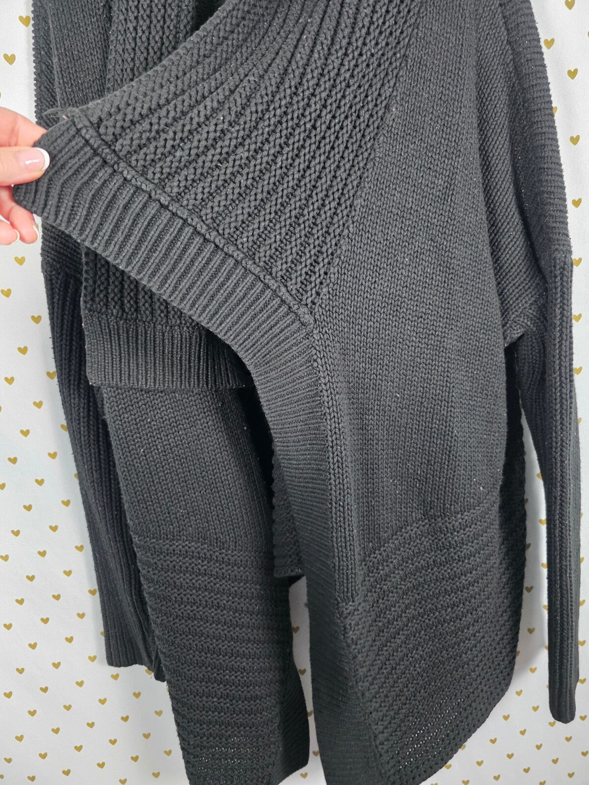 Victorias Secret Heavy Chunky Knit Open Cardigan Cover up XL