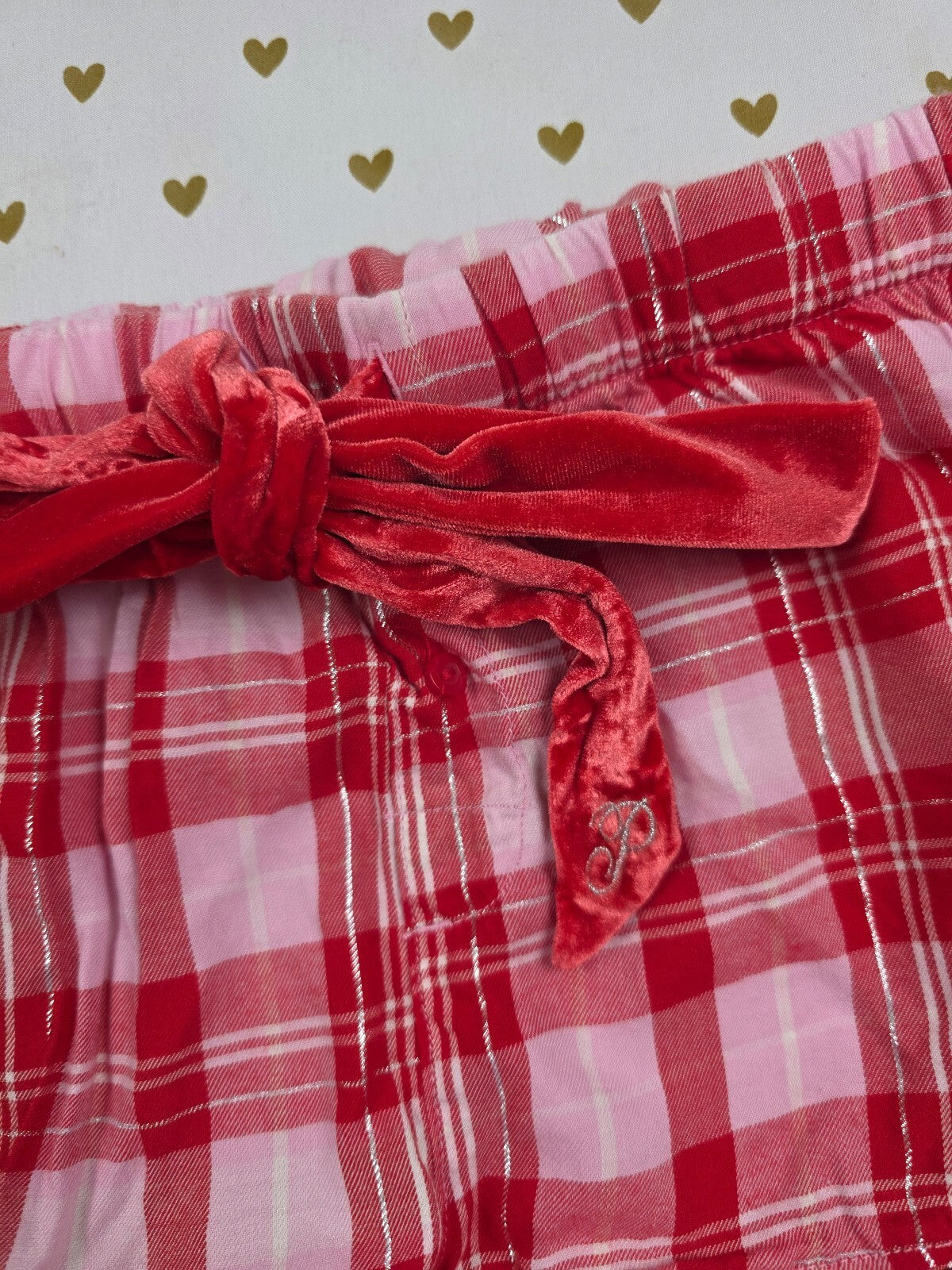 Victorias Secret PINK Medium Plaid Sleep Shorts Boxers Pajama Bottoms