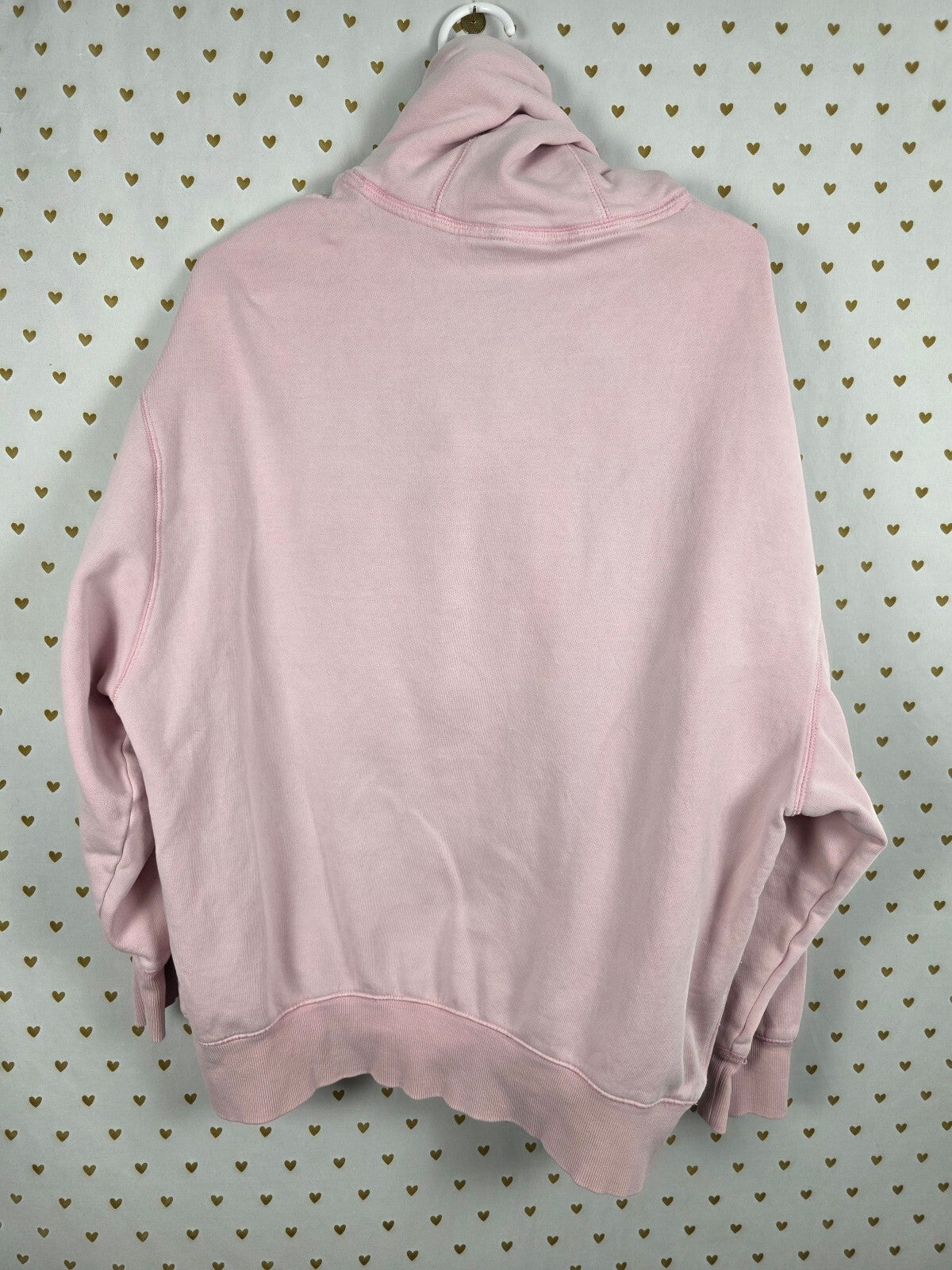 Victorias Secret Pink BLING Pullover Oversized Thick Hoodie Sweater Rhinestone