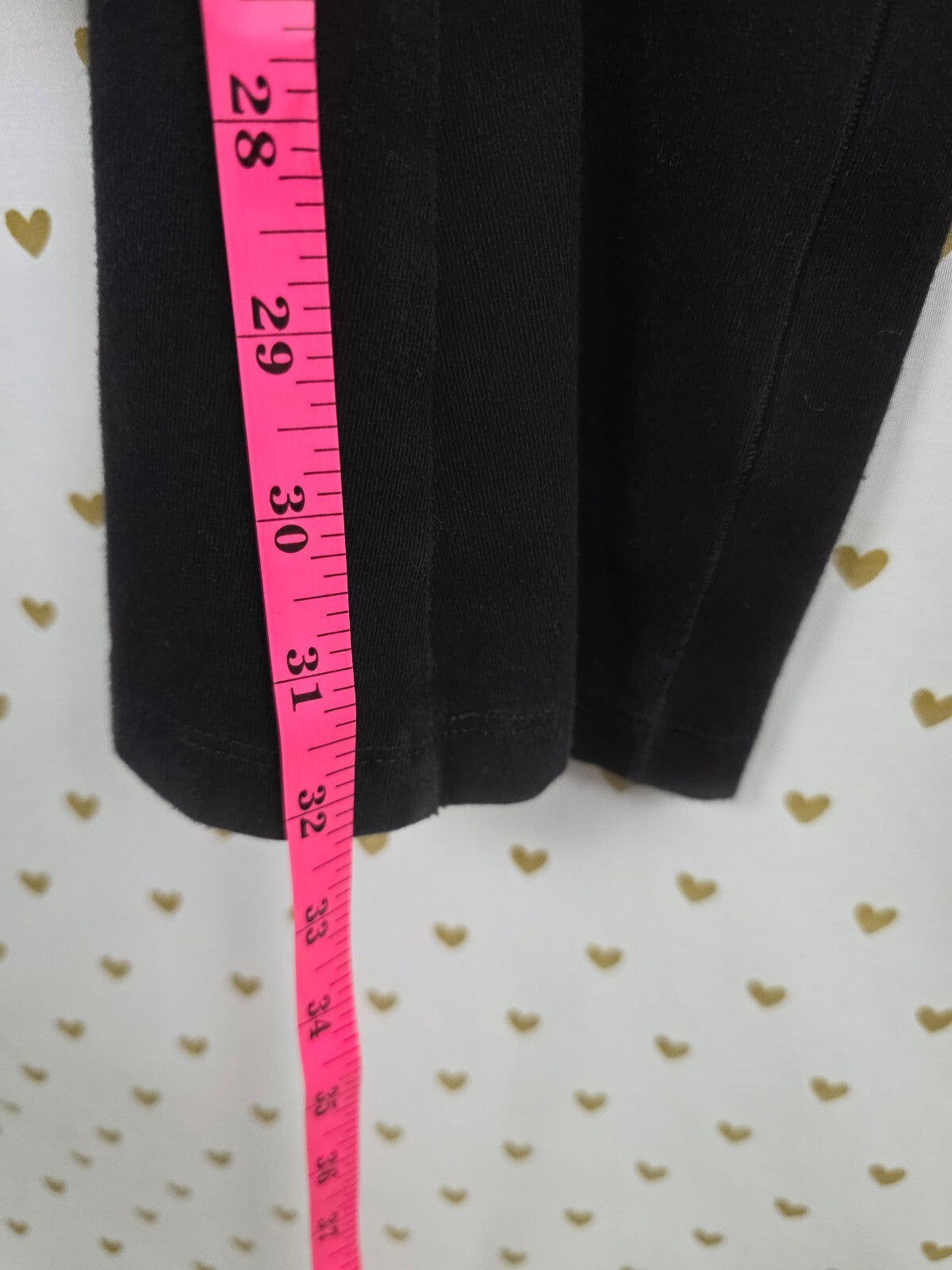 Victorias Secret PINK Foldover Flare Yoga Pants Cheetah Leopard Small