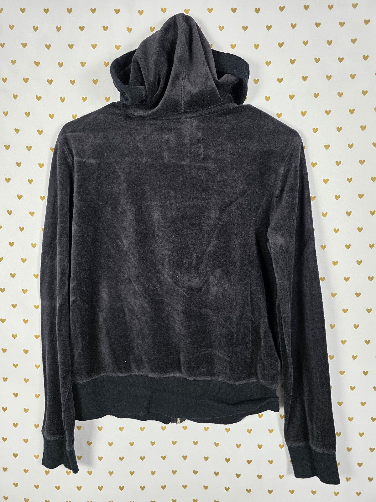Victorias Secret ANGELS Velour WINGS Full Zip Hoodie Jacket MEDIUM