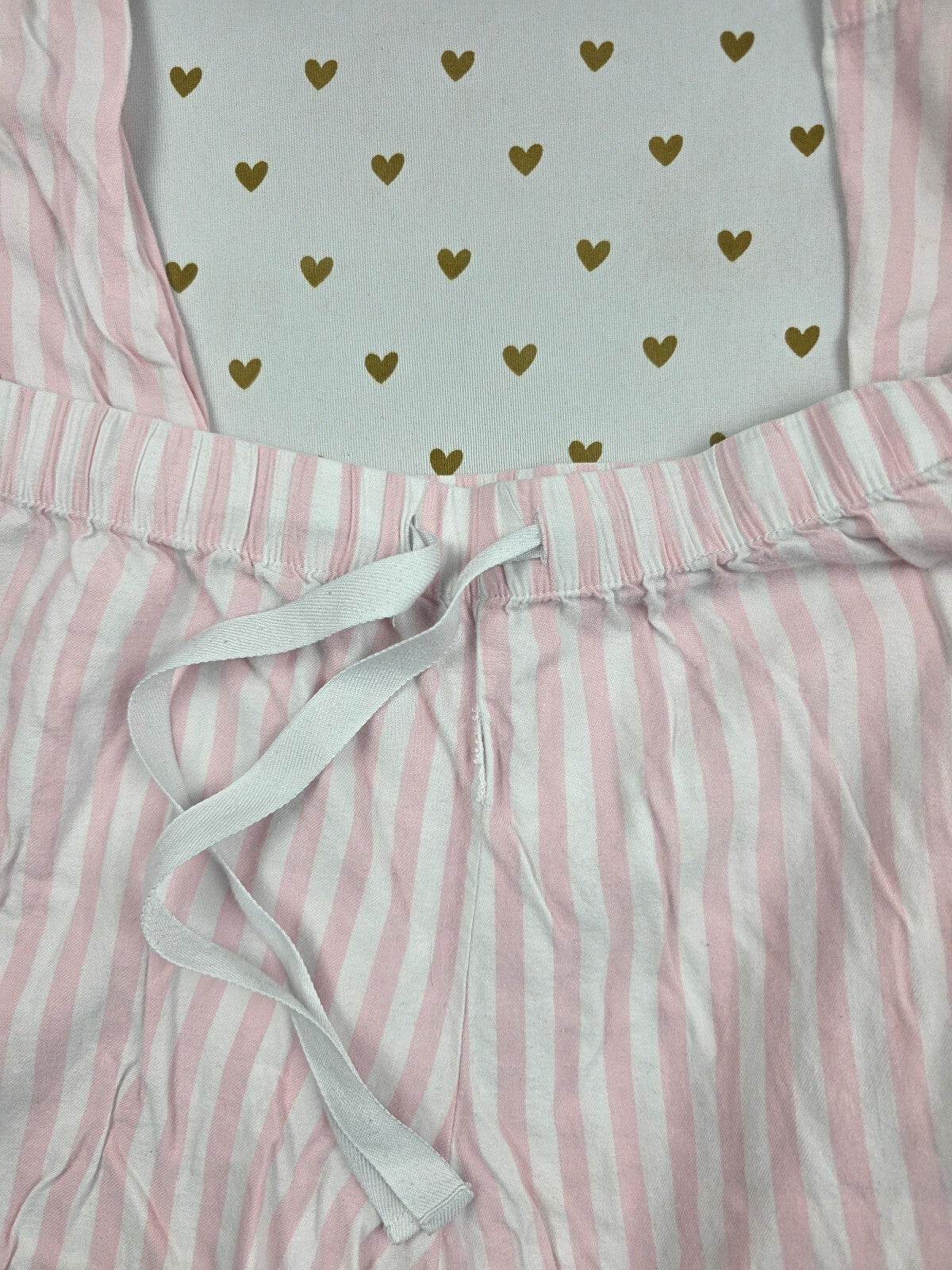 Victorias Secret Iconic Striped Medium Sleep Pants Pajama PJ Bottoms
