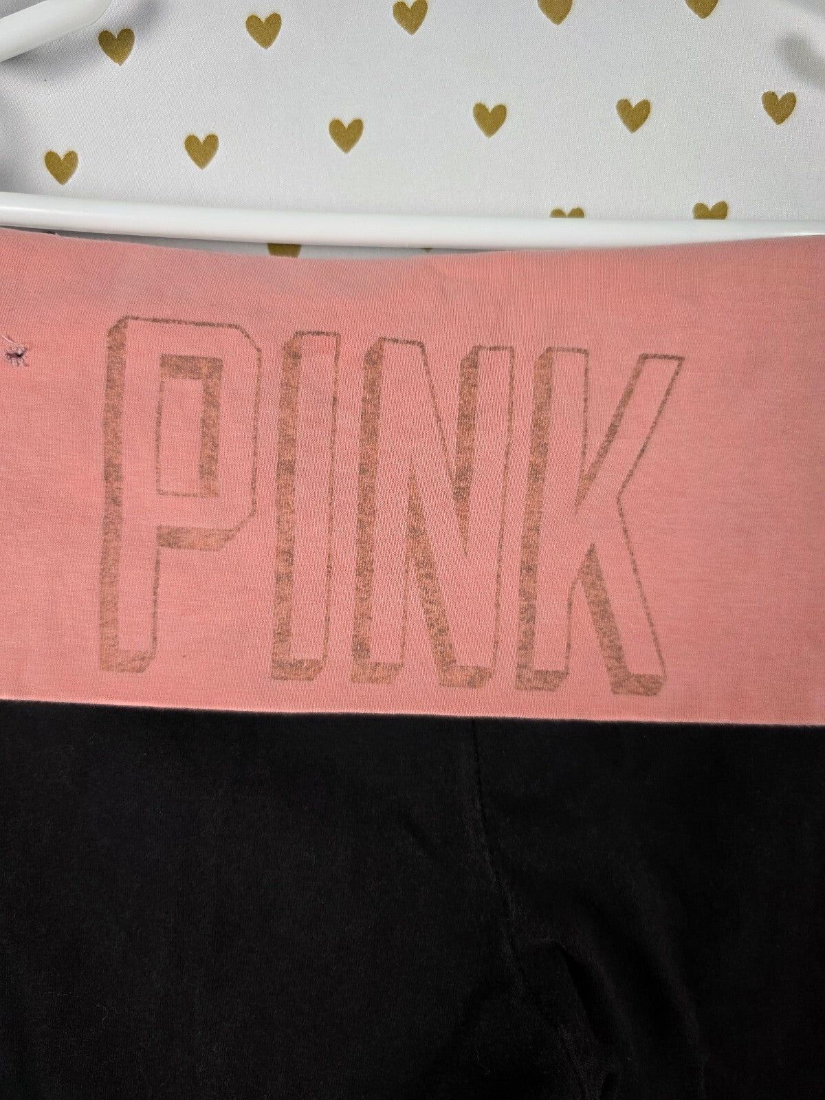 Victorias Secret PINK Skinny Ankle Foldover Yoga Pants Small