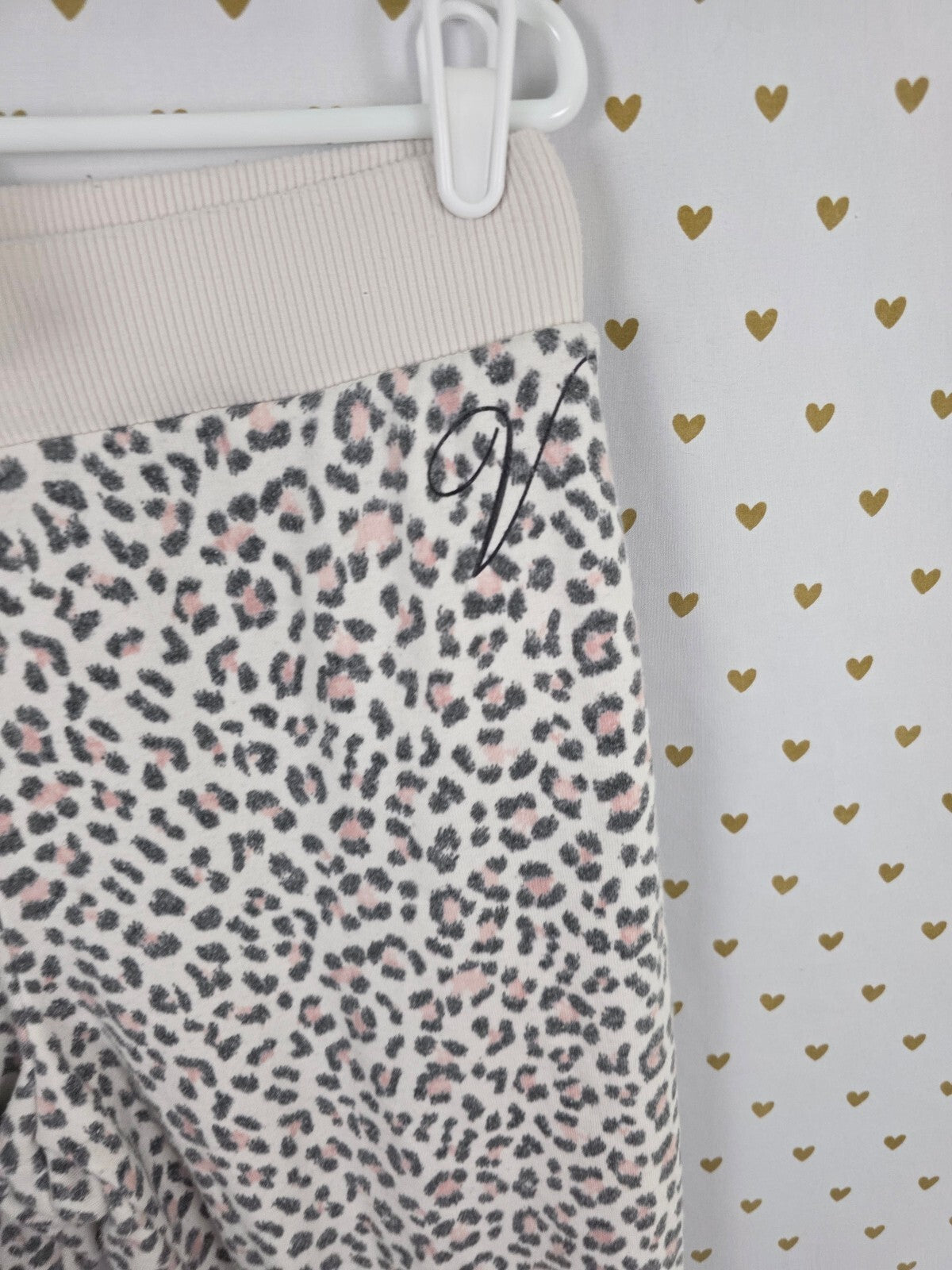 Victorias Secret Super Soft Thick Leopard Cheetah Sweats Sweatpants Medium