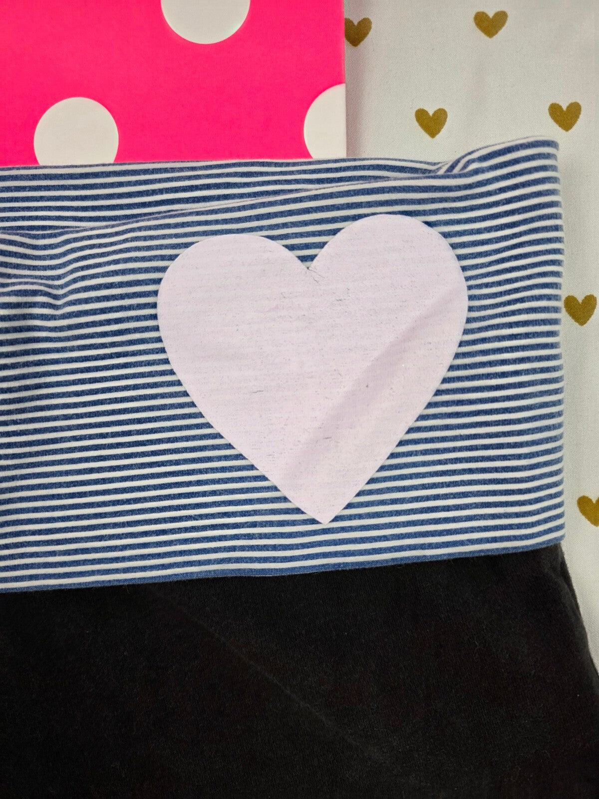 Victorias Secret PINK Striped FOLDOVER Yoga Shorts Y2k Vintage MEDIUM