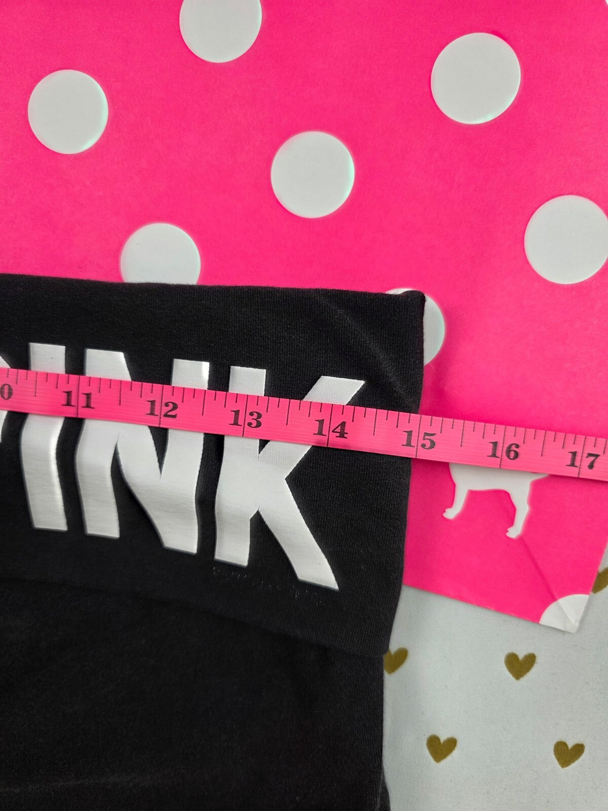 Victorias Secret PINK Vintage Y2k Foldover Yoga Shorts Logo Medium