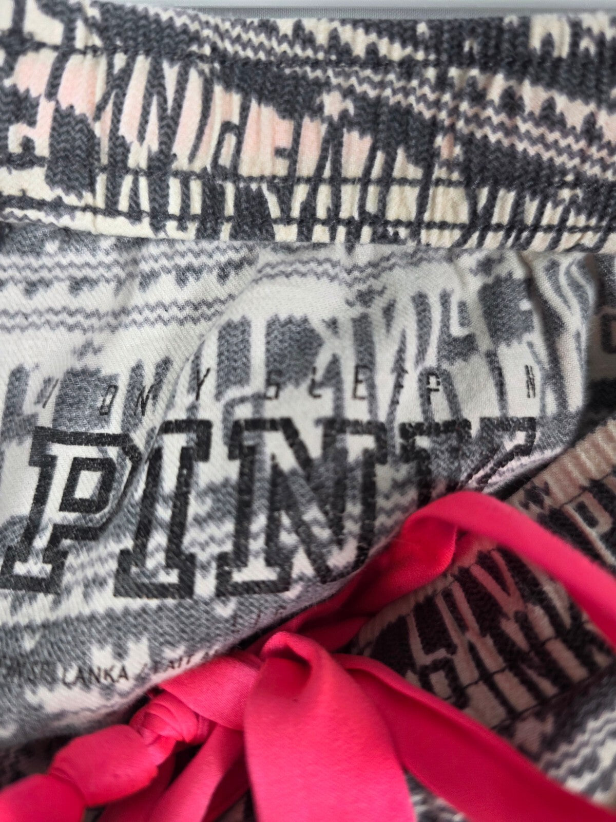 Victorias Secret PINK Large Sleep Pants Pajama PJ Bottoms