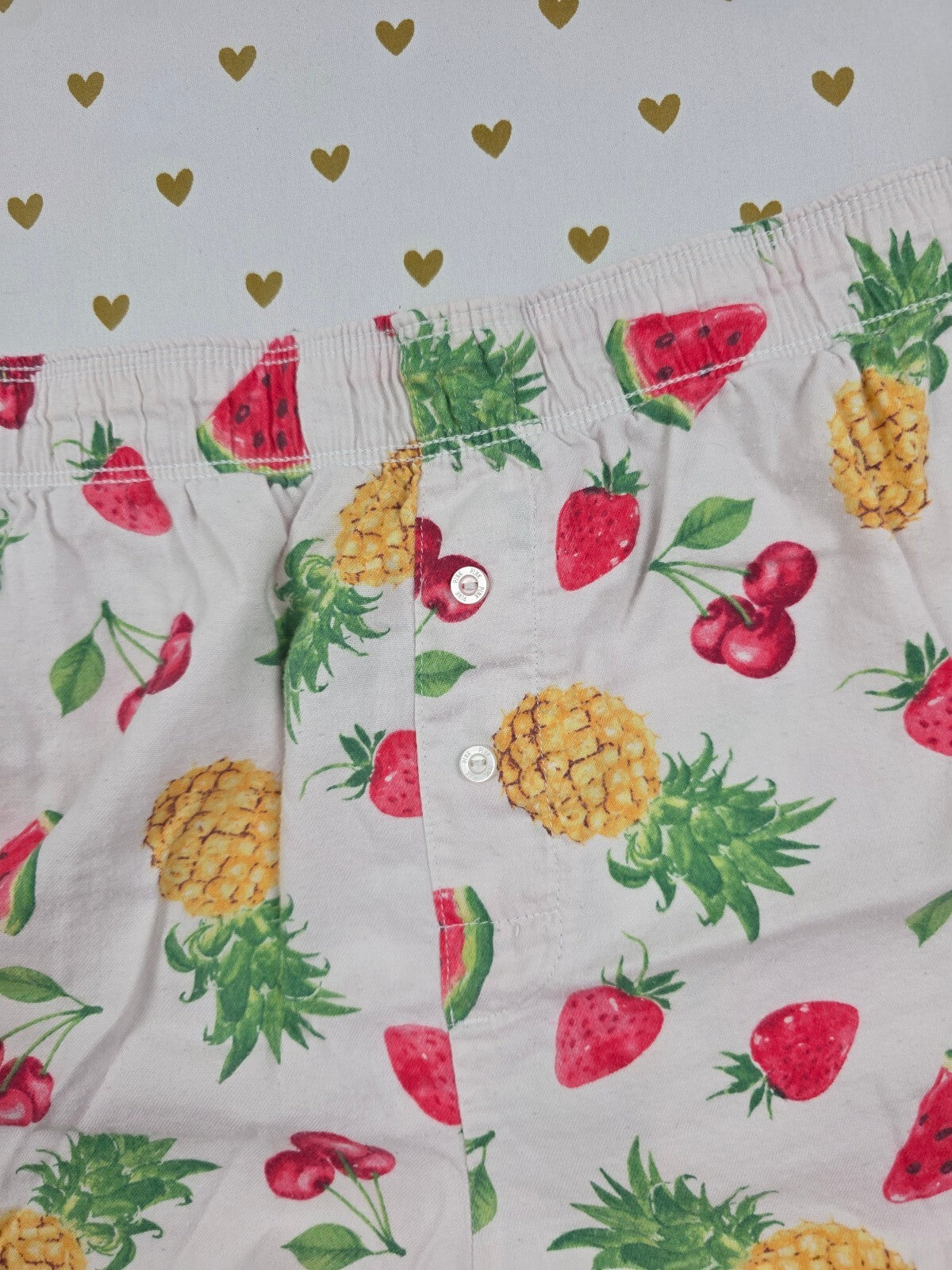 Victorias Secret PINK Fruit Medium Sleep Shorts Boxers Pajama Bottoms