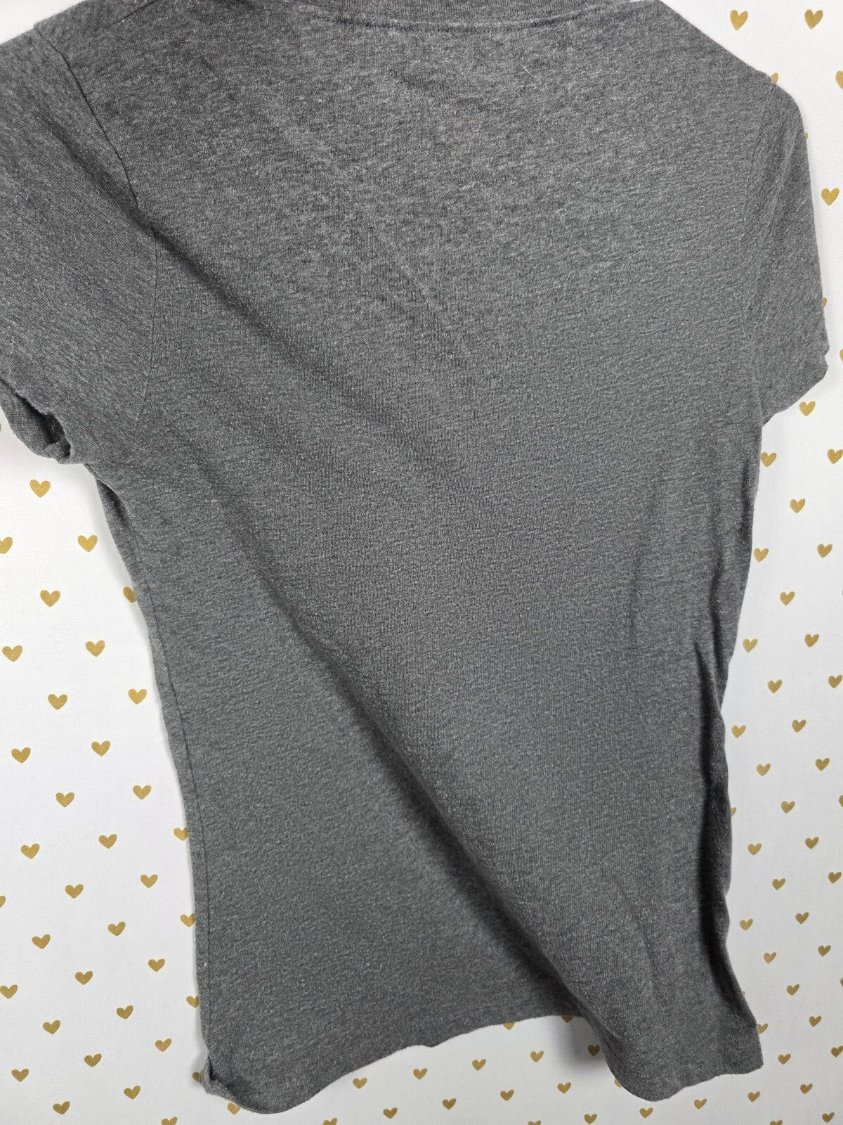 Victorias Secret PINK LOVES PARTIES Tee shirt Grey Vintage y2k MEDIUM