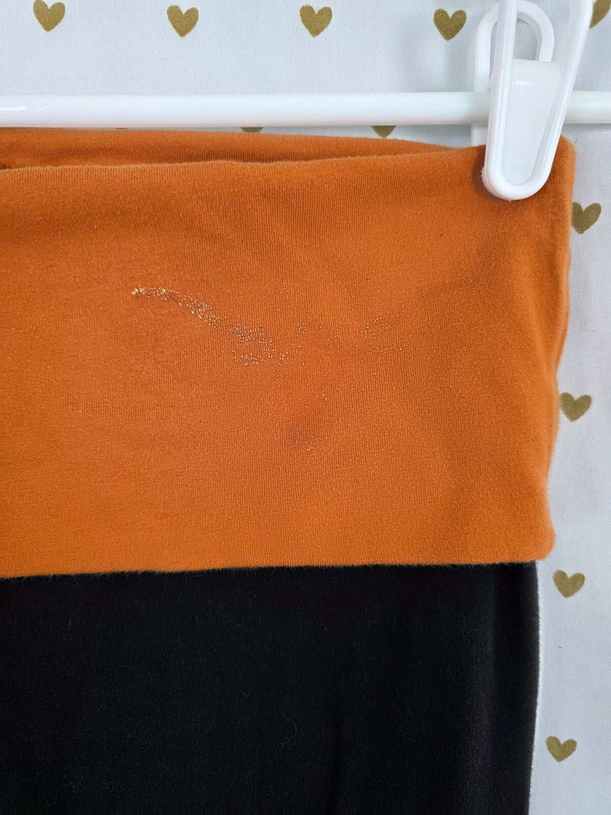 Victorias Secret PINK Texas Longhorns Foldover Yoga Pants Flare XS